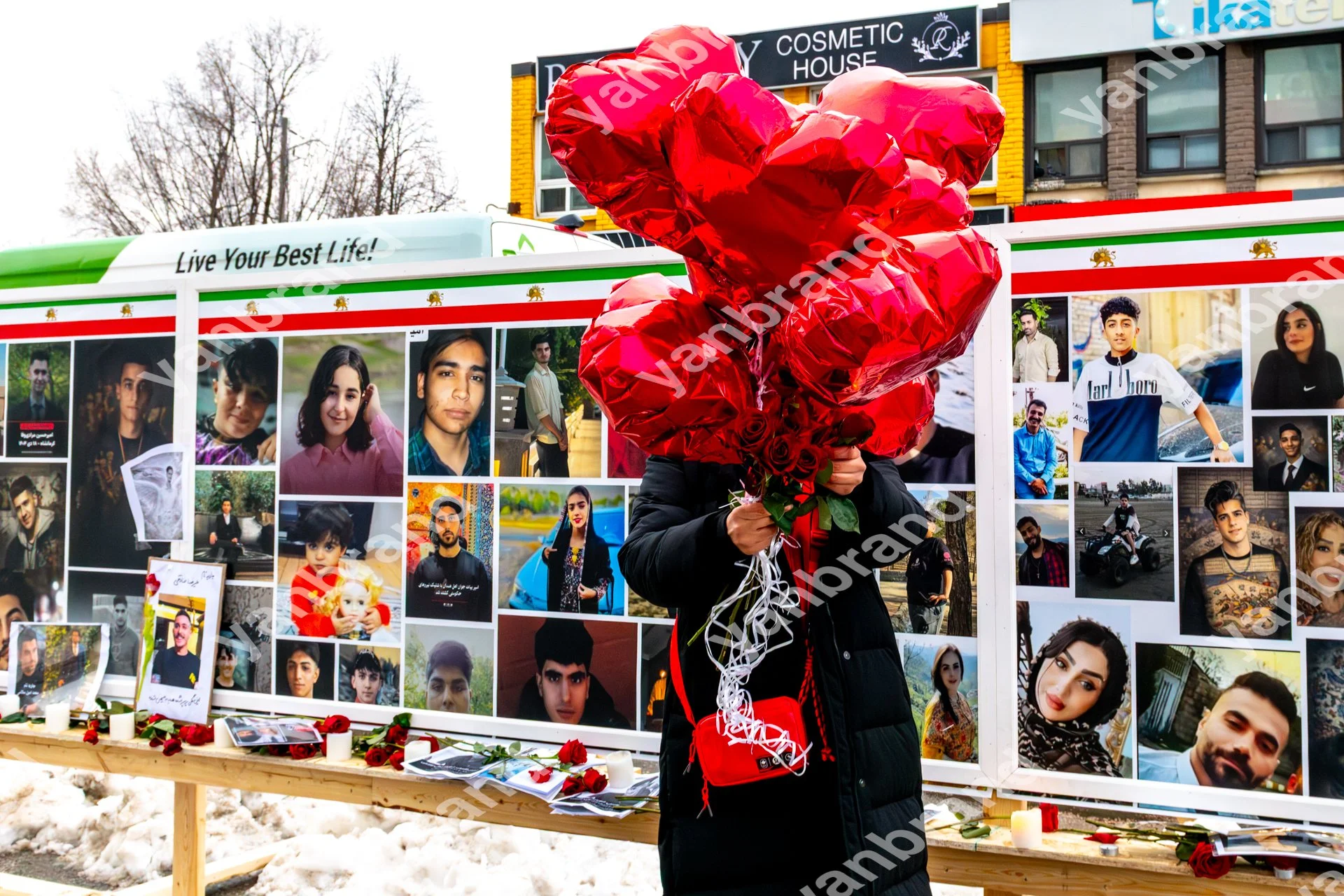 Toronto, Ontario, Canada, February 14 2026- Iranian protest