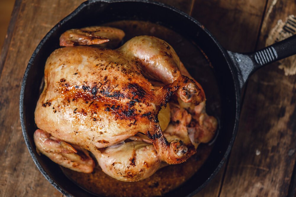 The Greatest Roast Chicken Recipe for the Snow