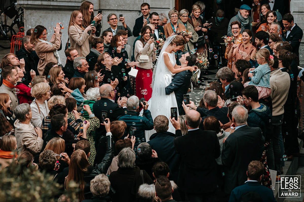 Still not able to accept that one of my images received a fearless award&hellip; what an honour!!!

Why is this such an honour? Fearless photography is too of the top for wedding photographers where a panel of judges select their favorite 100-150 pho