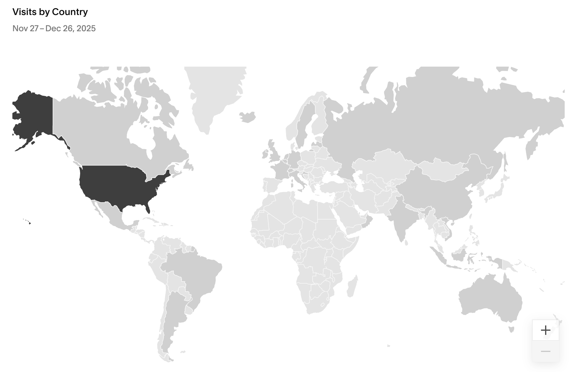 Traffic from 26 Countries