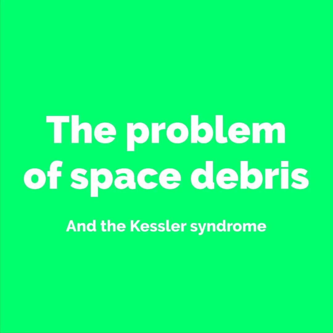 The number of space debris is increasing, disrupting space operations and posing a threat of collisions with functional objects, thus creating even more debris. 
The critical evolution of this process is called the Kessler syndrome: a cascade-based s