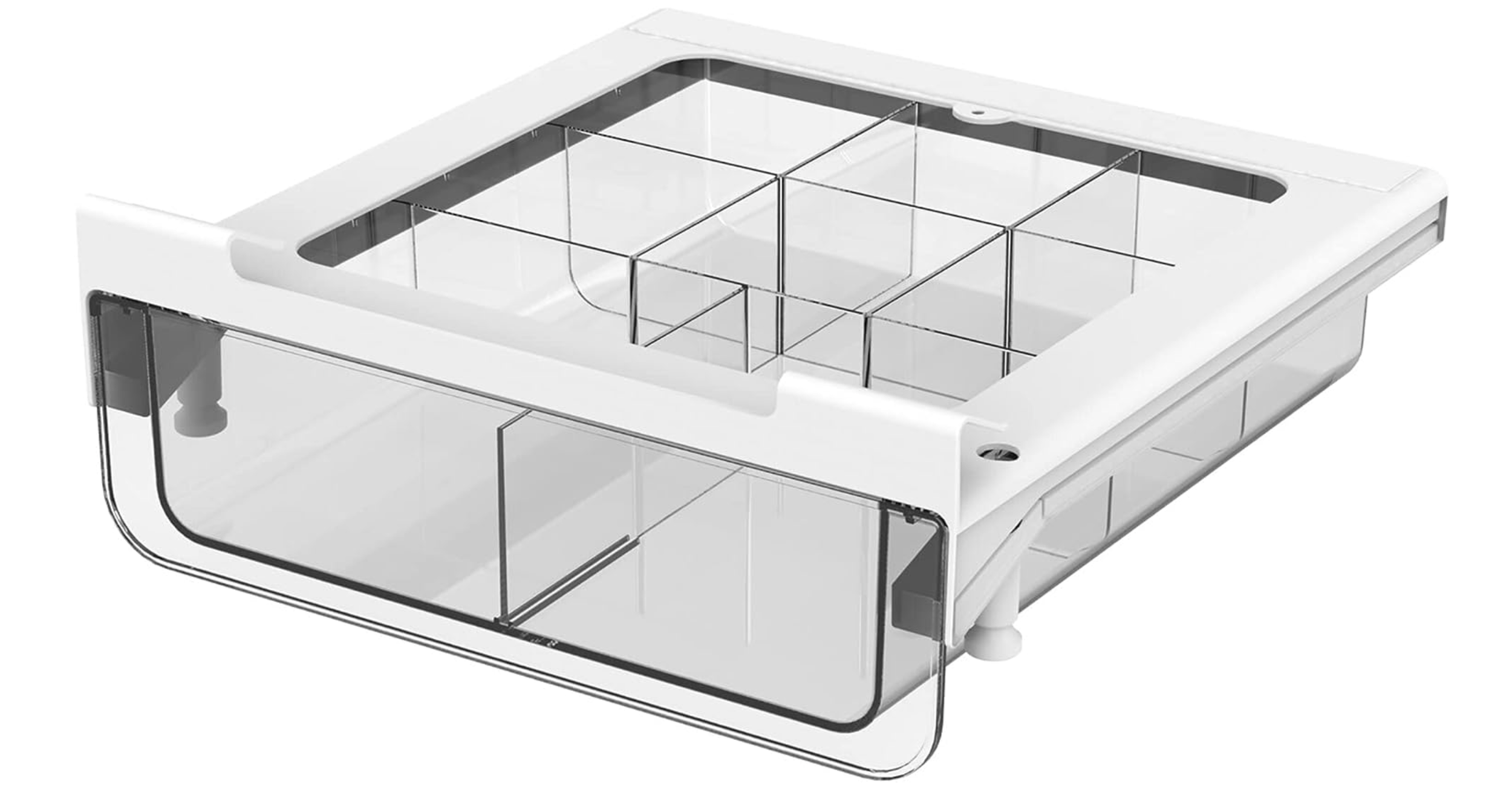 Refrigerator under shelf add-on