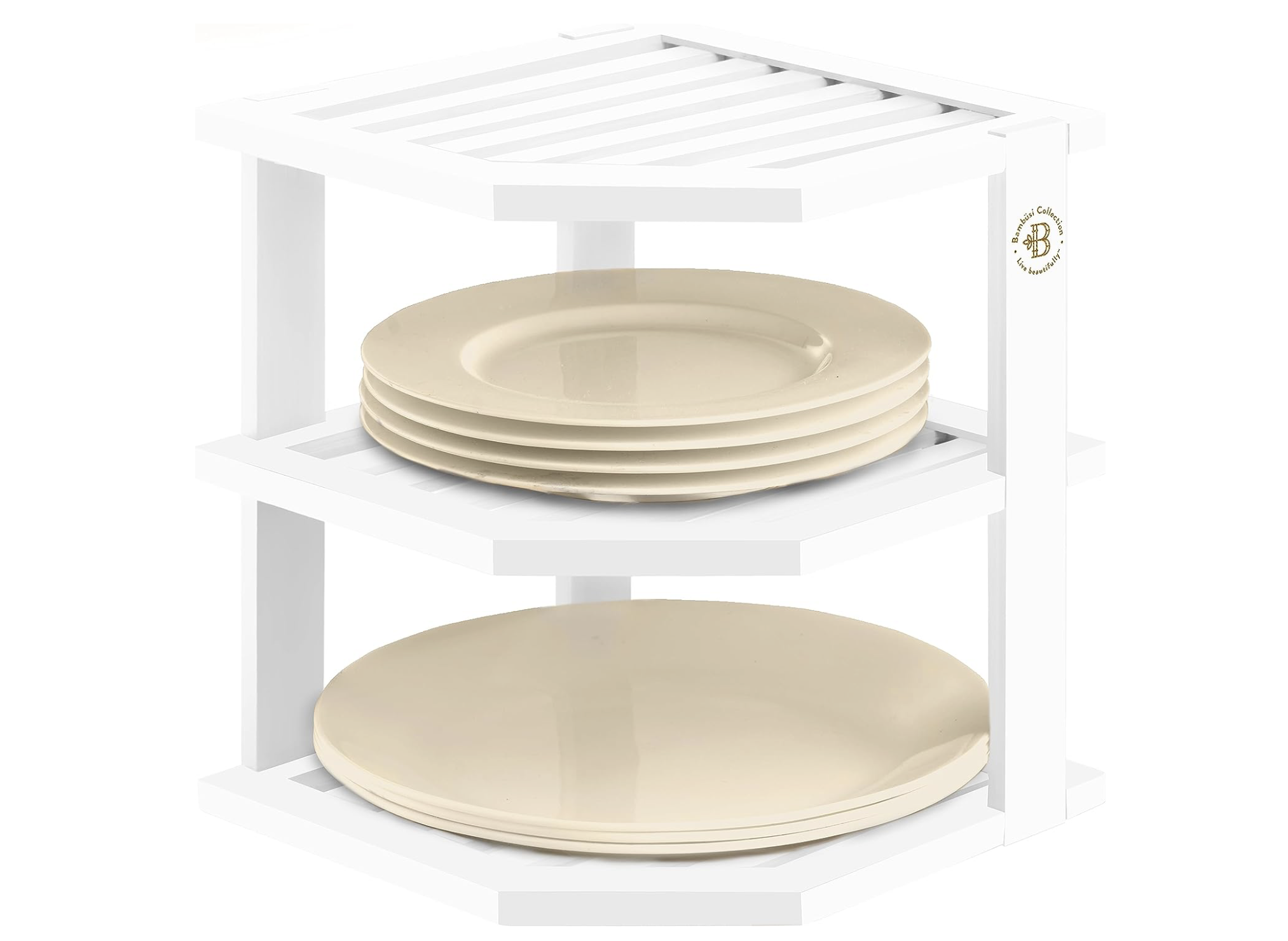 Organize plates, bowls, and more!