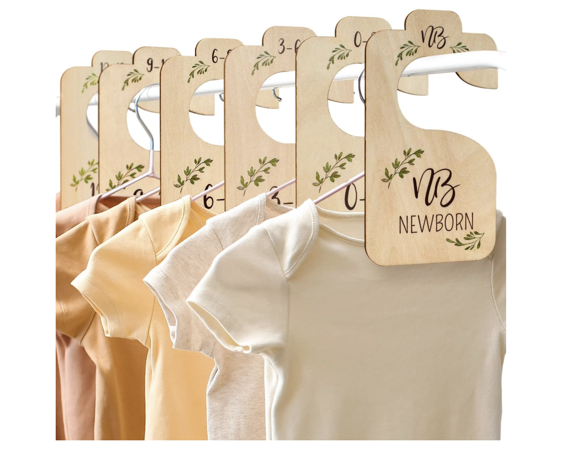 Wooden Baby Closet Dividers for Clothes