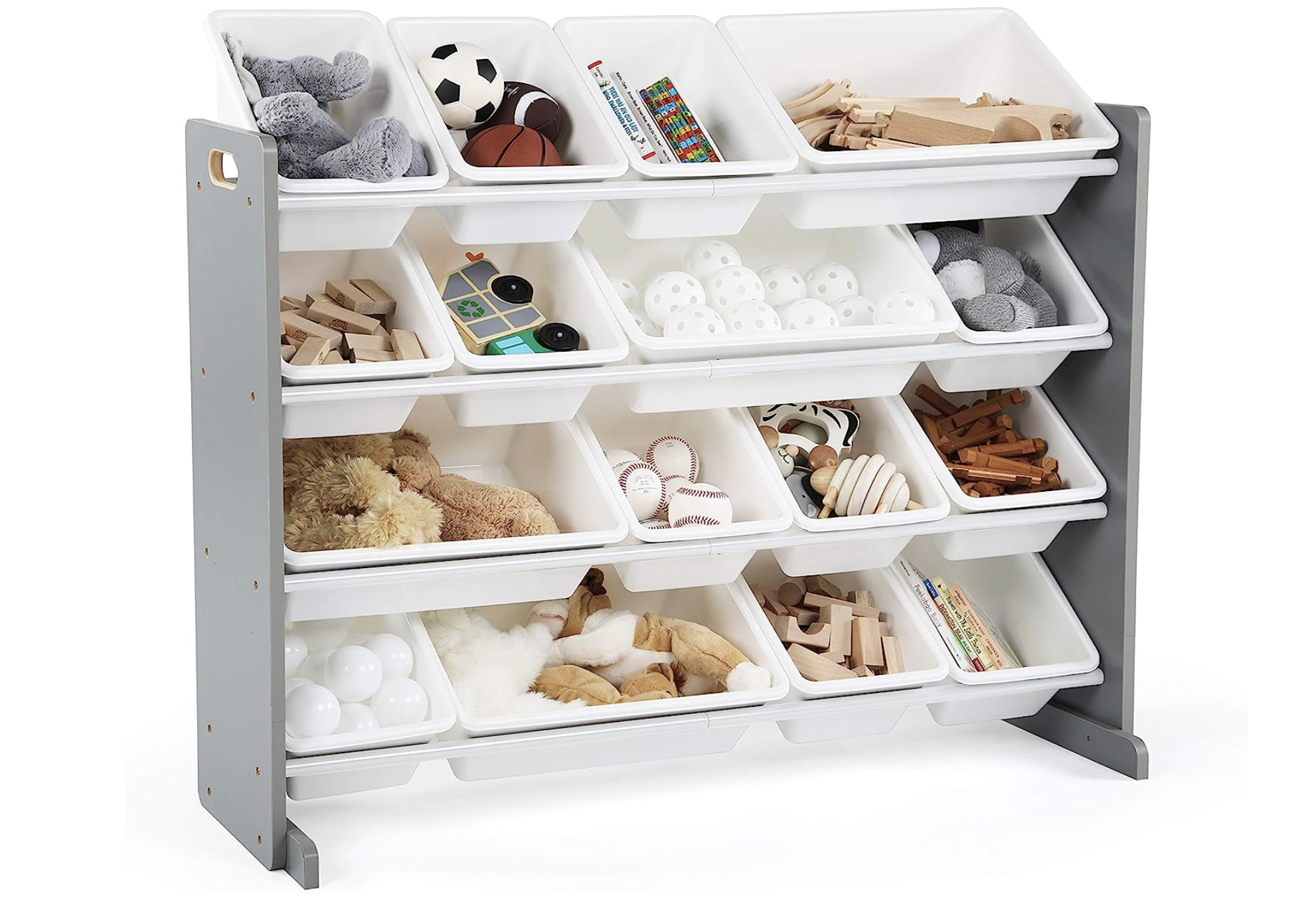 Supersized Wood Toy Storage Organizer