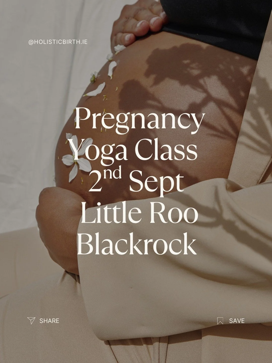 I'm so excited to be back with my 6-week Pregnancy Yoga series, starting Tuesday 2nd September at 7 PM.

These gentle, supportive classes are designed to help you:
Connect with your growing baby
Release tension and ease common pregnancy discomforts
B