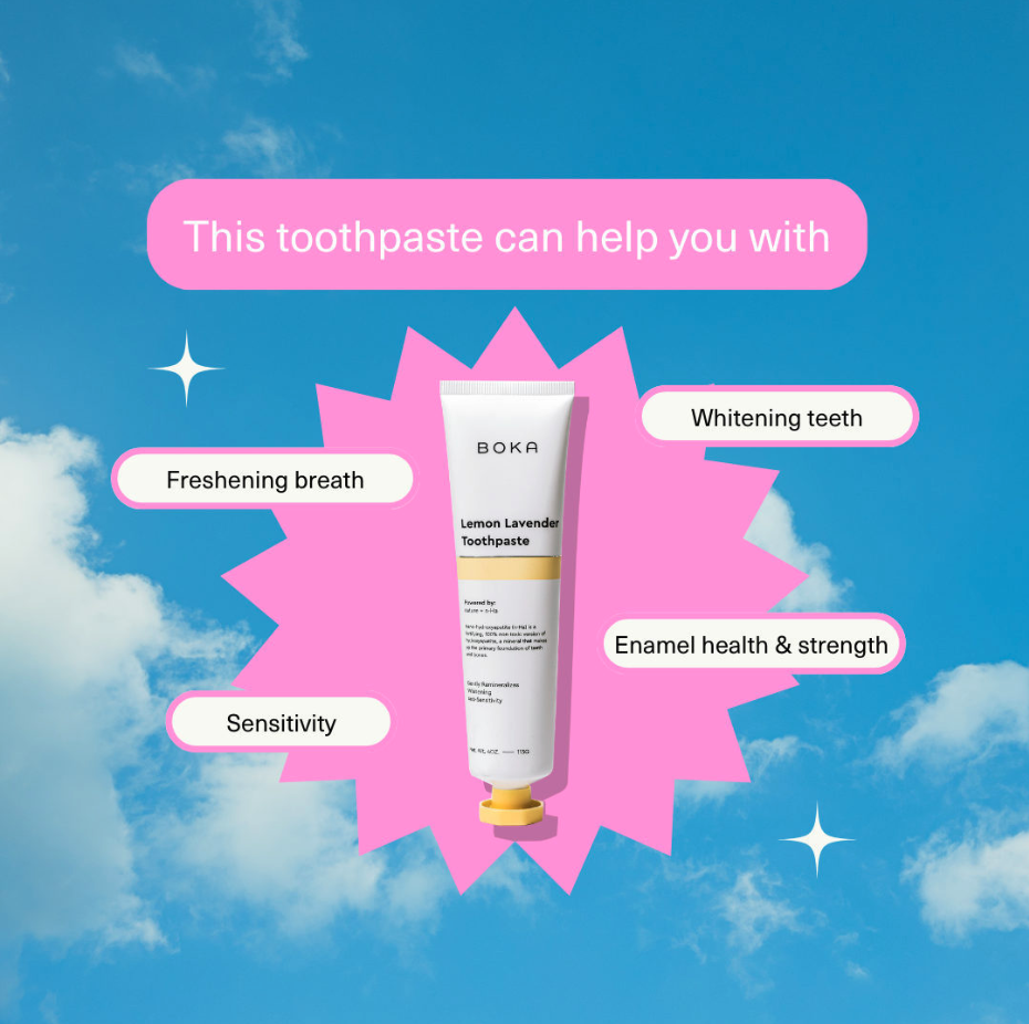 Graphic created in Canva + post copy