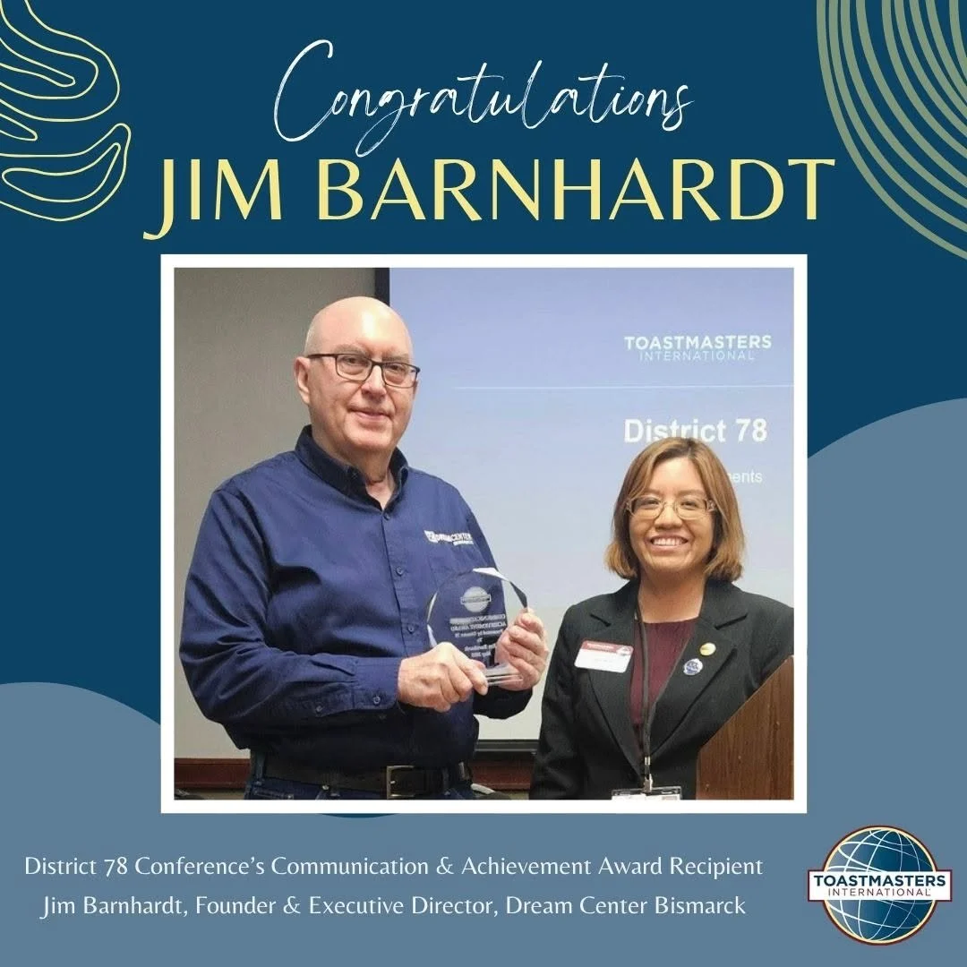 Jim Award Toastmaster Award