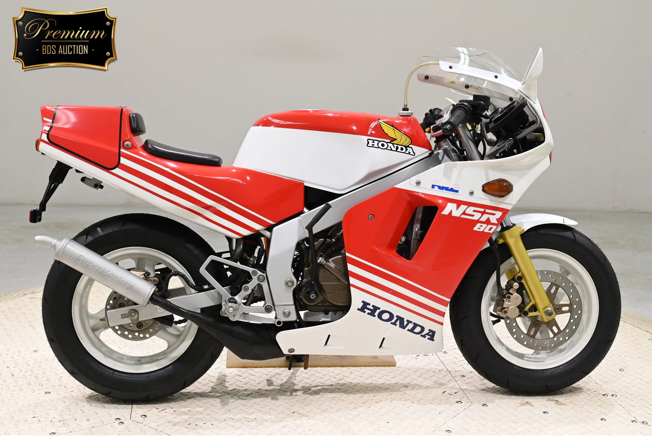Honda NSR80 - SOLD   Honda NSR80 two-stroke minibike coming up for auction in Japan on Tuesday night (6/4). 1,760 miles (2,830km). Moto2 Imports can bid on, purchase and import this bike to the US for interested buyers. More pics, detail