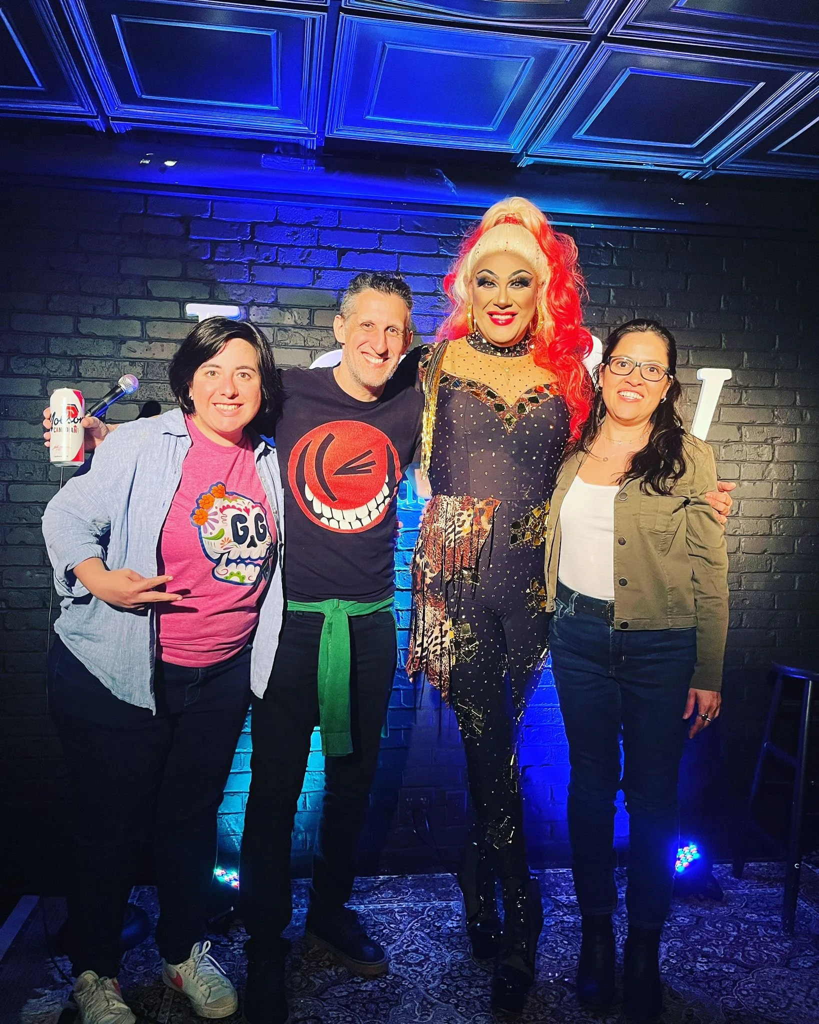 Hugo Blanquet, Mangus Viana, Edith Chavez