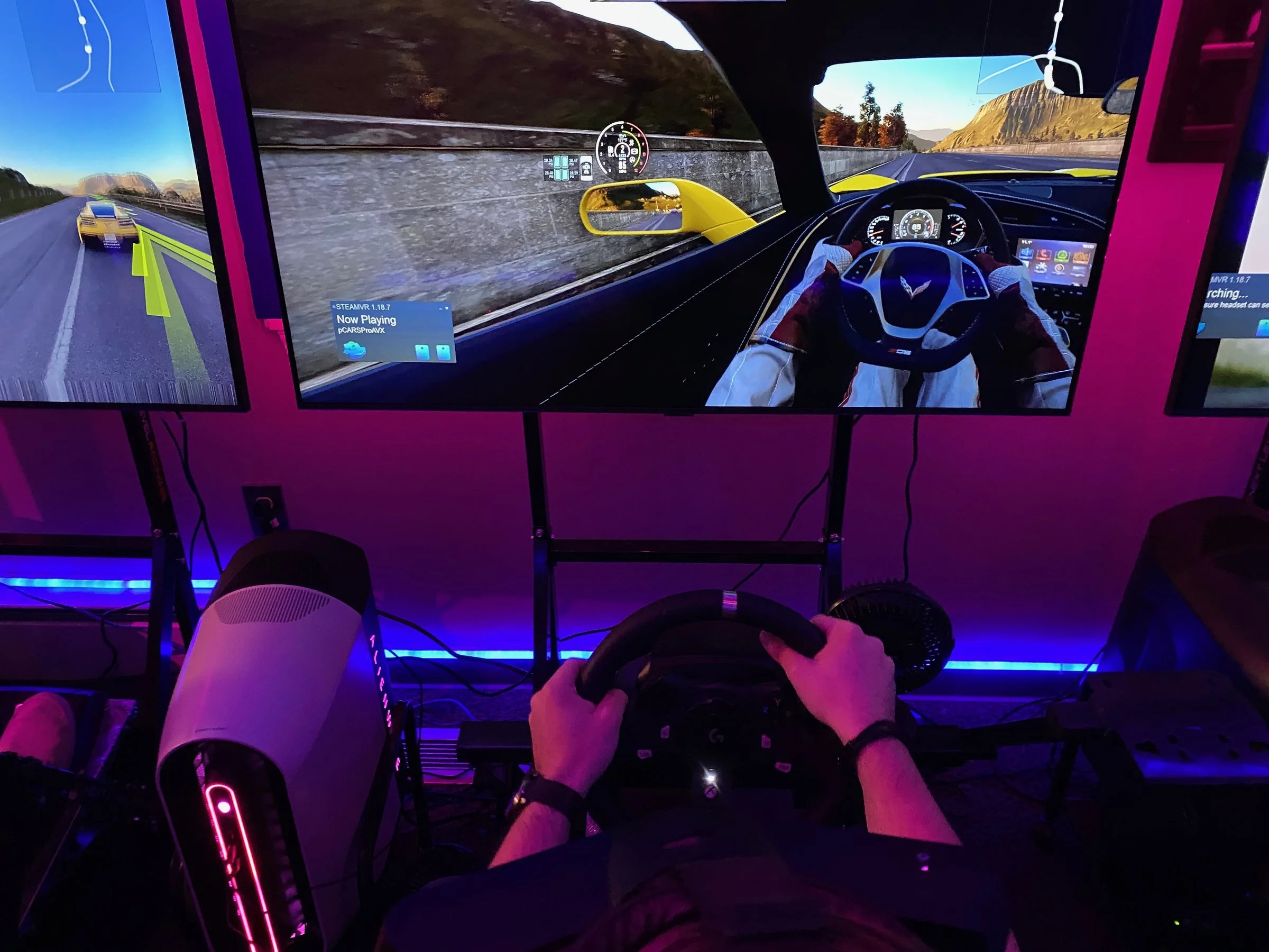 Racing simulator, 2021