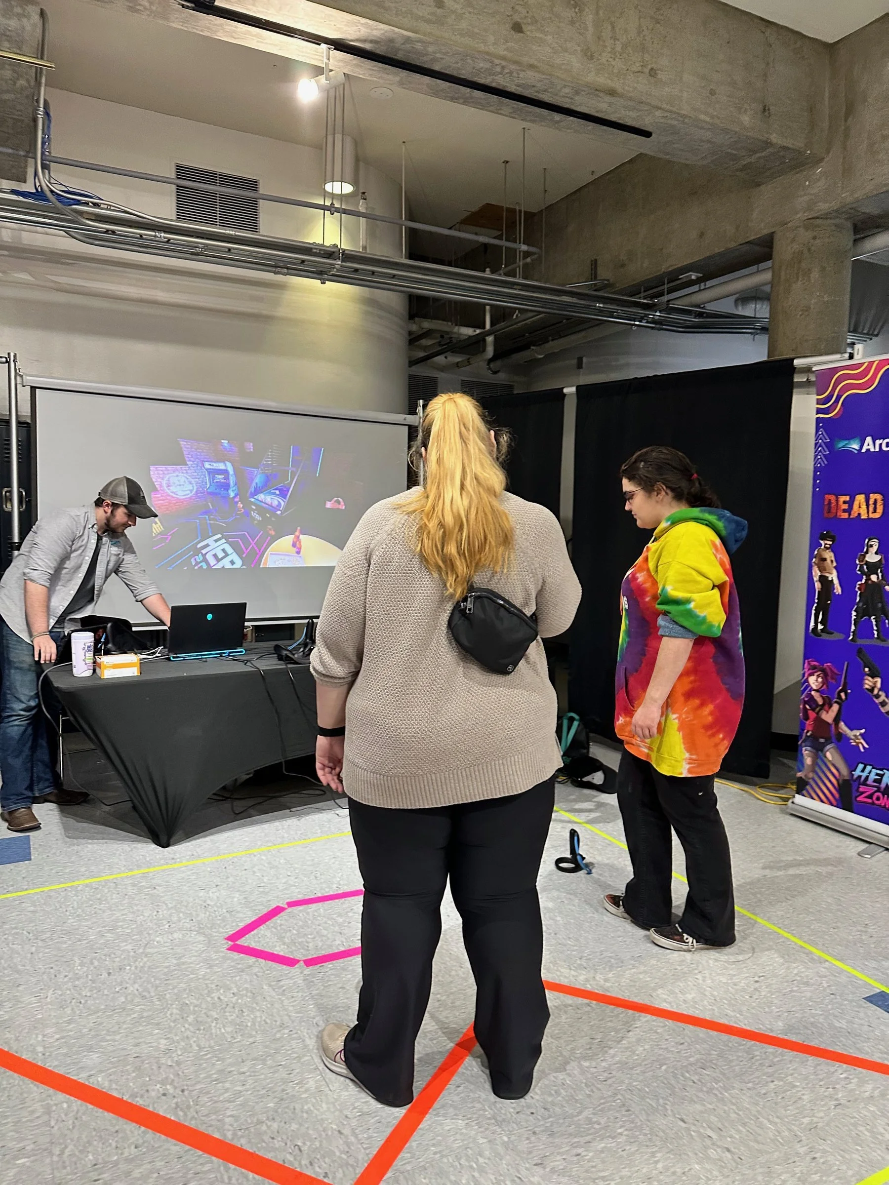 A pop-up Free-Roam Arena, 2024
