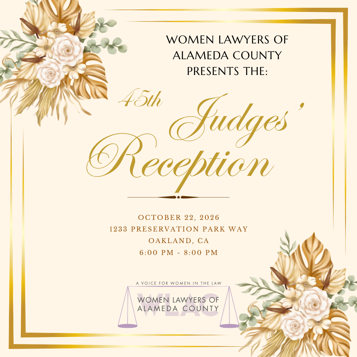 45th Judges' Reception