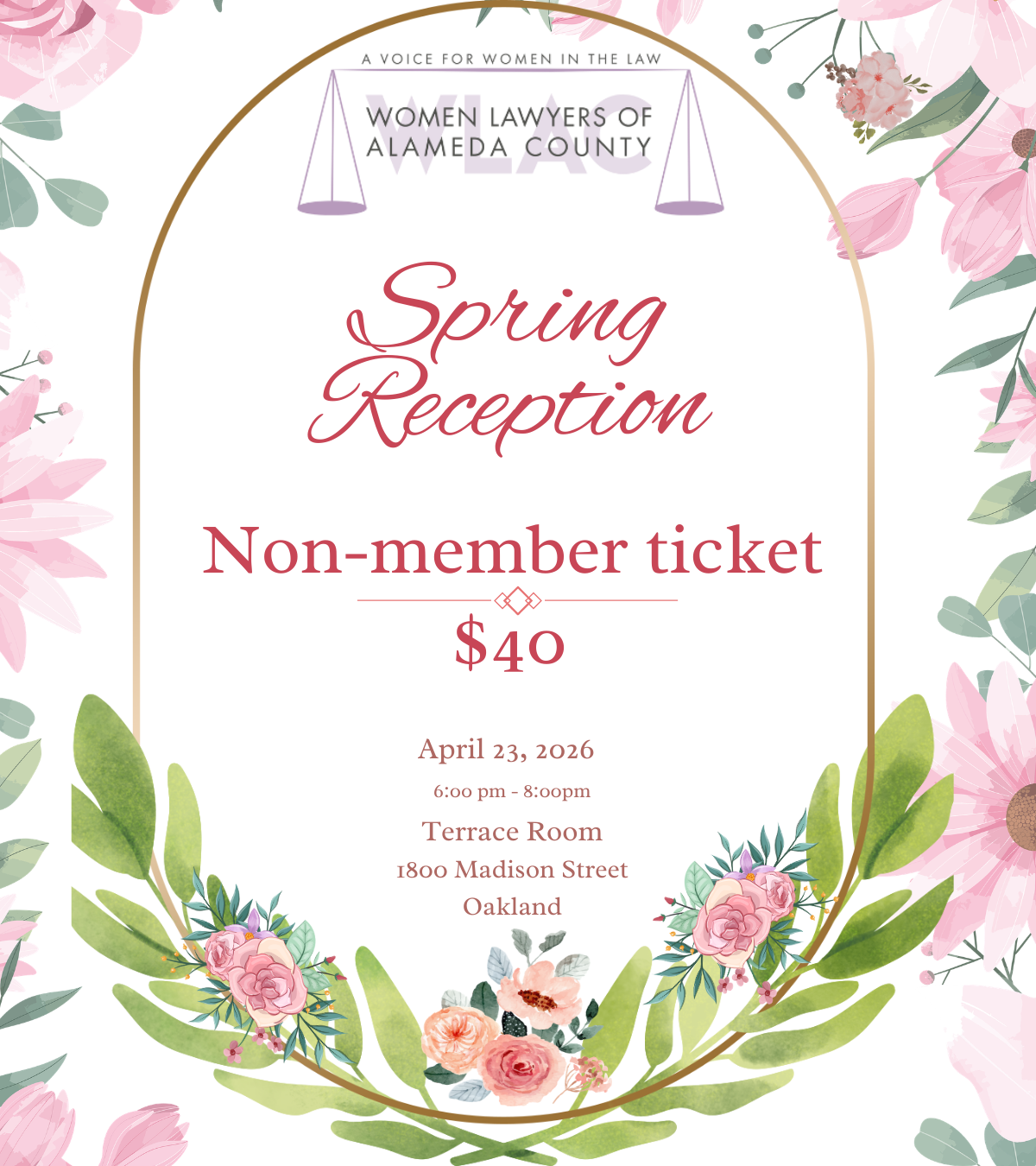 Spring Reception Non-Member Ticket
