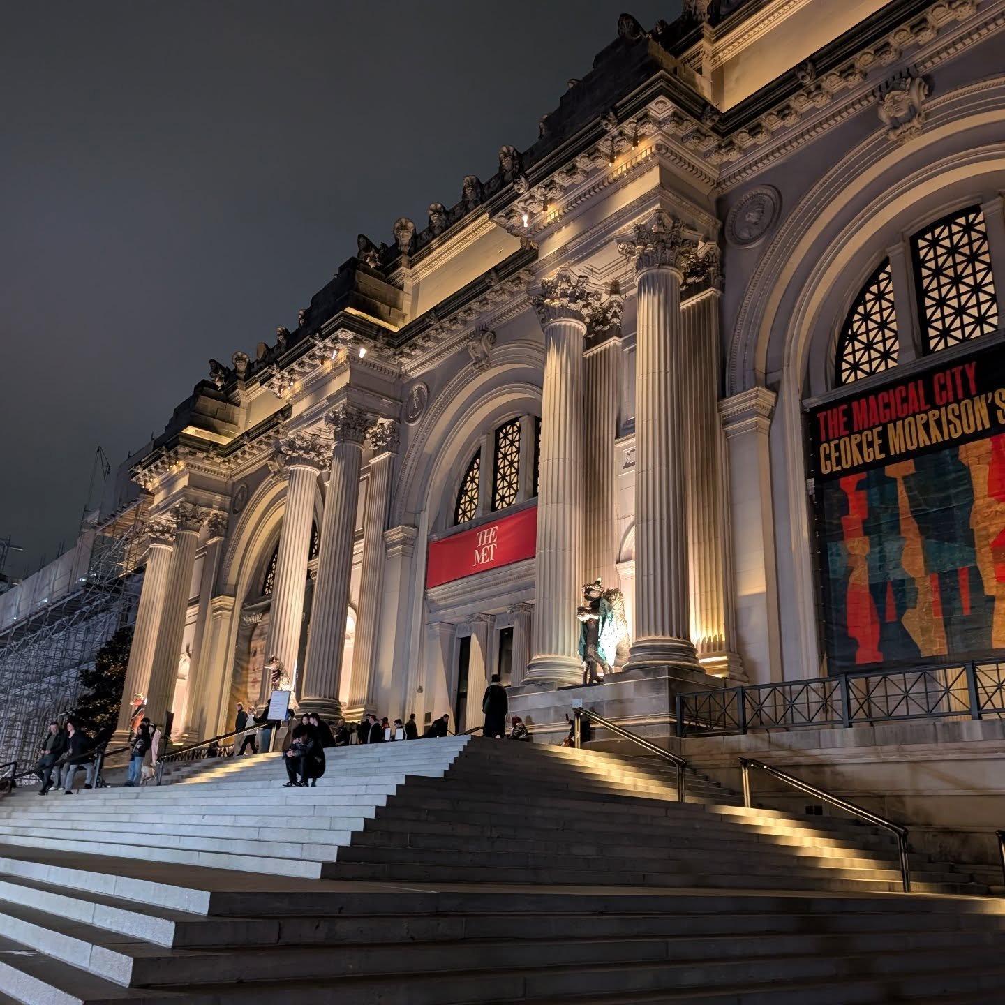 Friday and Saturday night, the Met is open until 9.  It's Date Night, but if you want a guides tour, I don't mind being a third wheel.