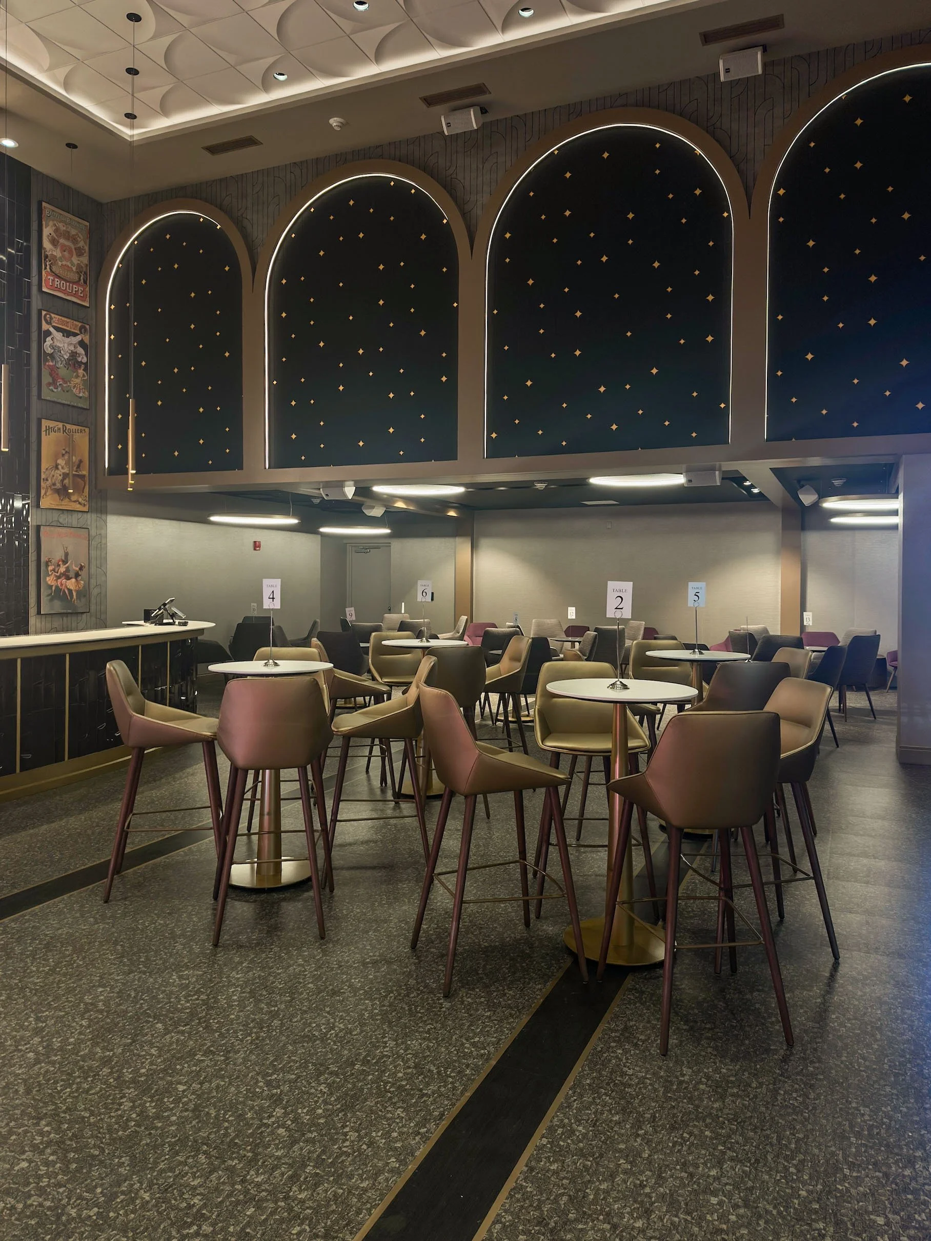 Shea's 710 Theatre cabaret area in Buffalo New York