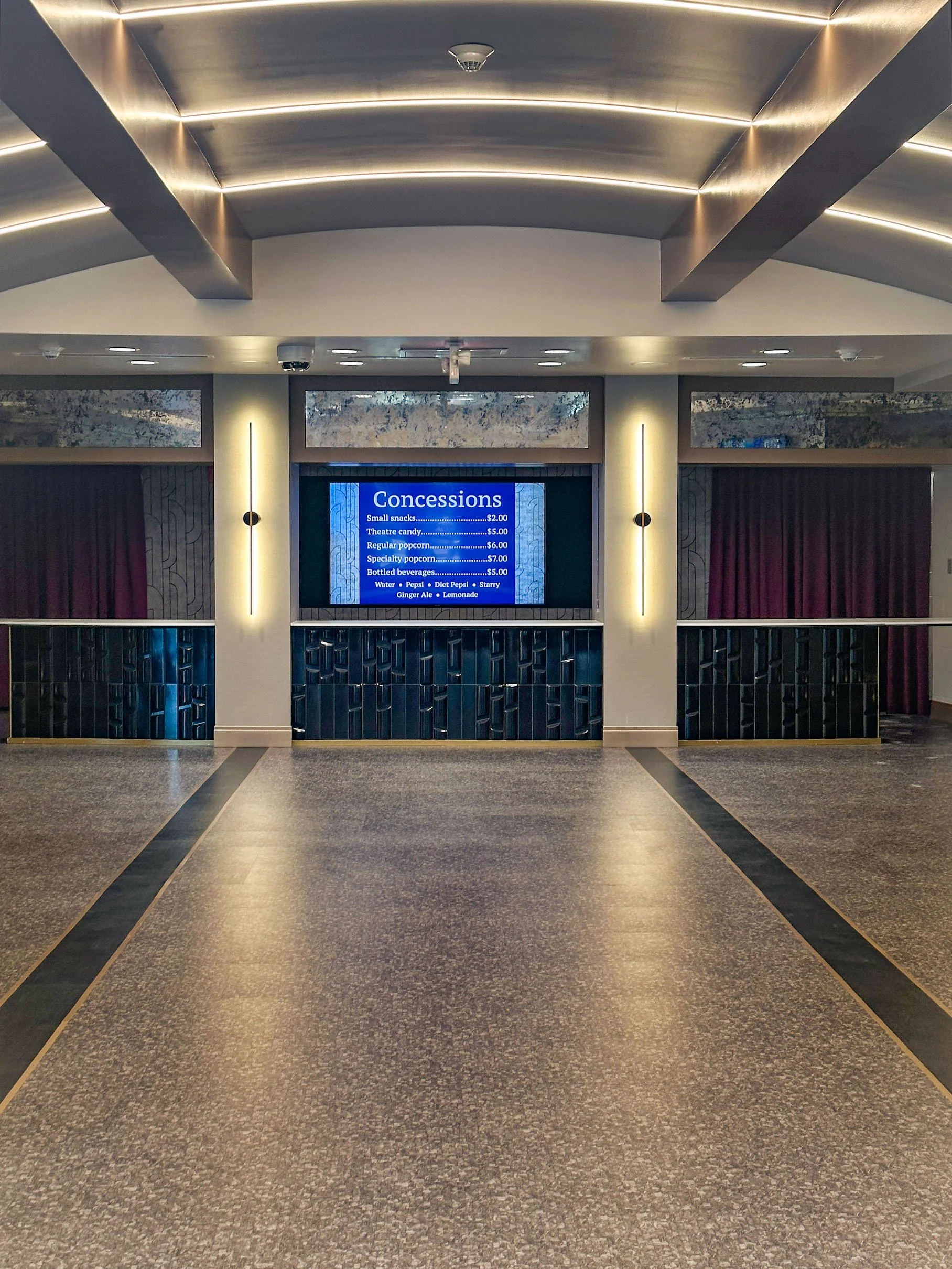 Shea's 710 Theatre updated lobby area