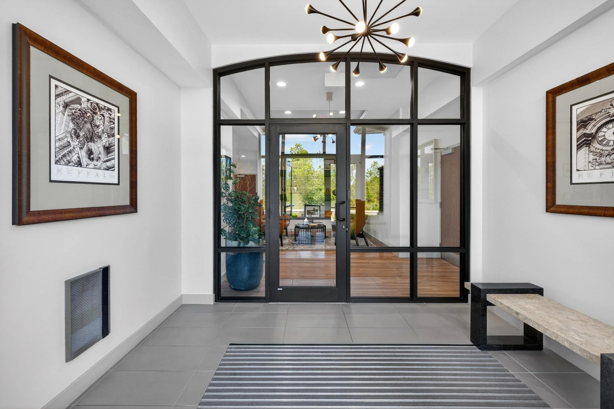 Entryway to Young Development Offices