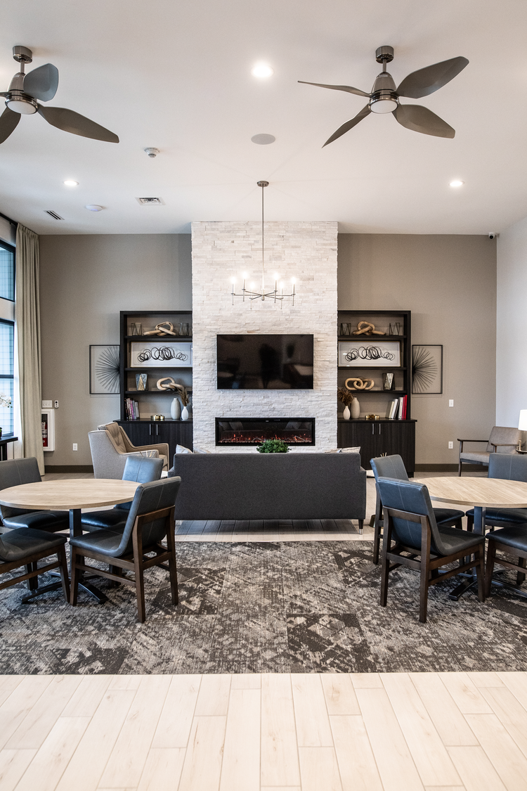 Midtown Apartments Clubhouse | Interiors & Planning — Carmina Wood Design