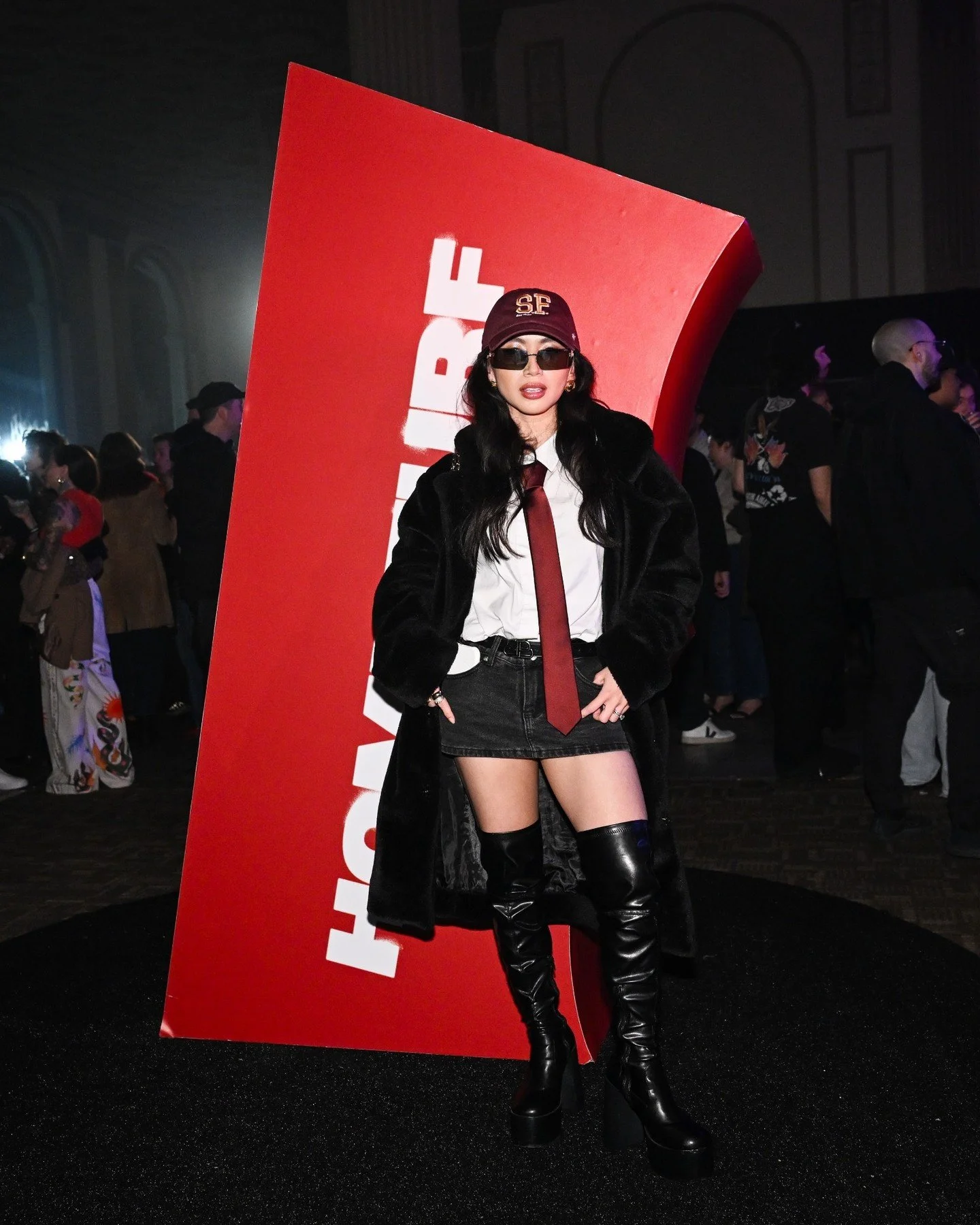 @izyohanna attends @levis Home Turf events for the Super Bowl LX 

@theledecompany #CWPR #SuperBowlLX