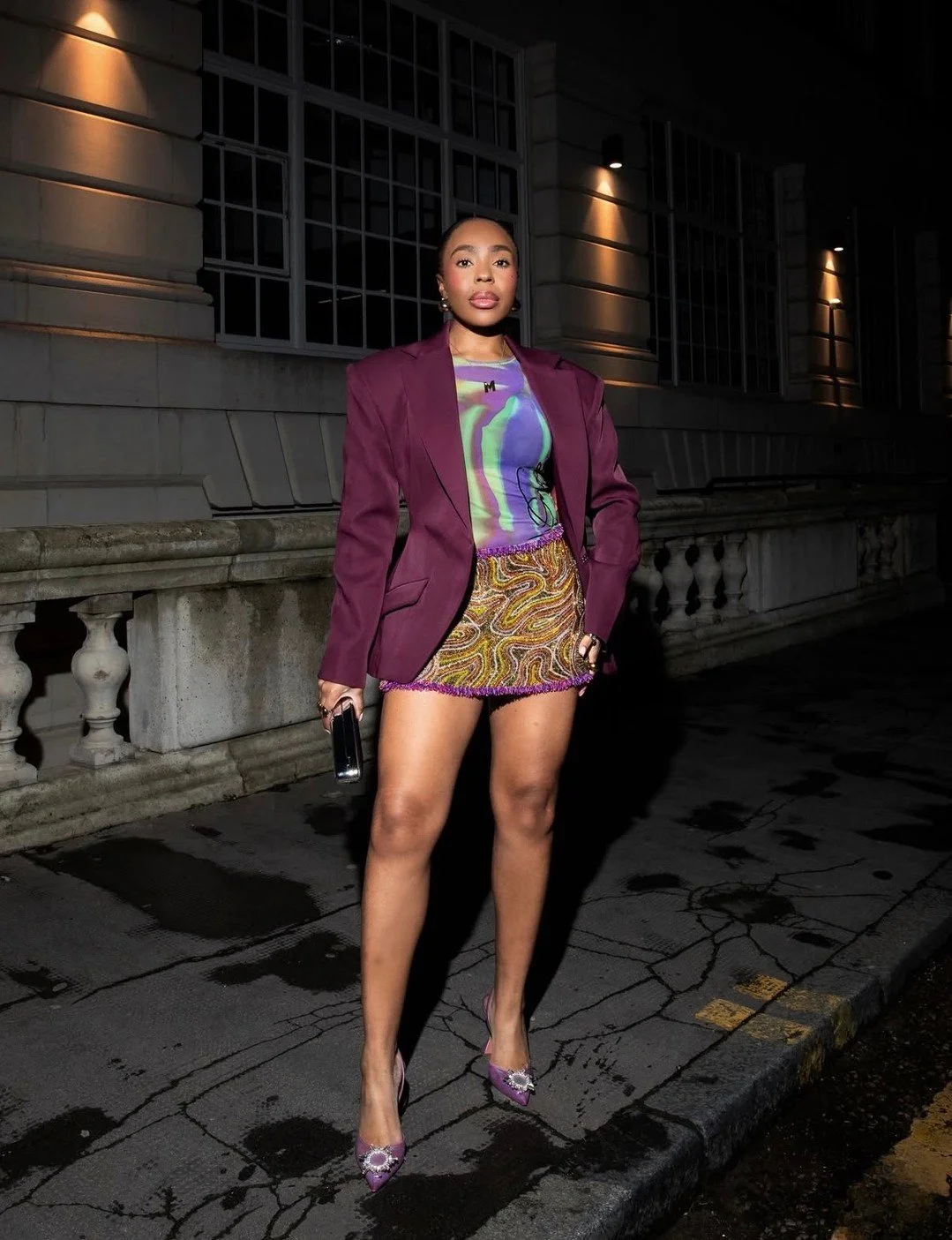 @mercedesfbenson attends the @onalajaofficial presentation at London Fashion Week 

@kkencoo @__evolvestudios__ @londonfashionweek #CWPR #LFW