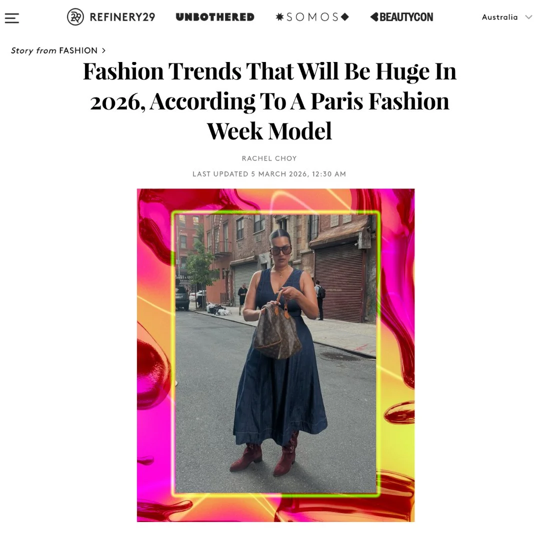 @jenniferatilemile interviewed in @refinery29au by @rach_choy 

@imgmodels @milkmodelmanagement @chic_management #CWPR