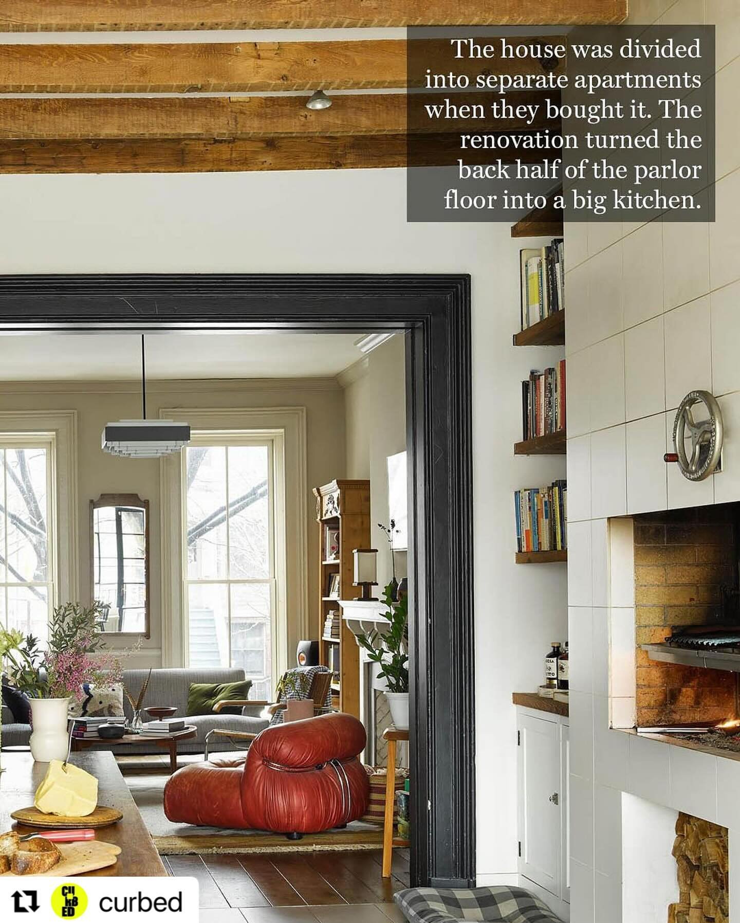 What a wonderful thing to greet me today! THANK YOU @nymag @curbed @dhwendygoodman @elizabeth_roberts_architects AND ESPECIALLY @sachsmo &amp; @evynblock for including our little piece in this spectacular home you&rsquo;ve built. 
.
So many great tim