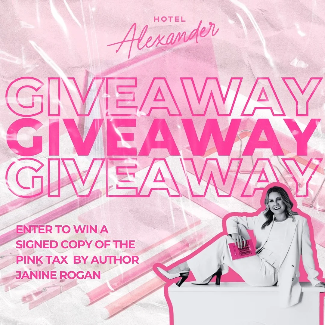 🌸 GIVEAWAY TIME! 🌸

We&rsquo;re celebrating YWCA Mankato&rsquo;s Resilient &amp; Ready: Women Taking Charge conference with a signed copy of The Pink Tax by keynote speaker Janine Rogan! 💕

✨ To Enter:
1️⃣ Like this post
2️⃣ Follow @hotelalexander