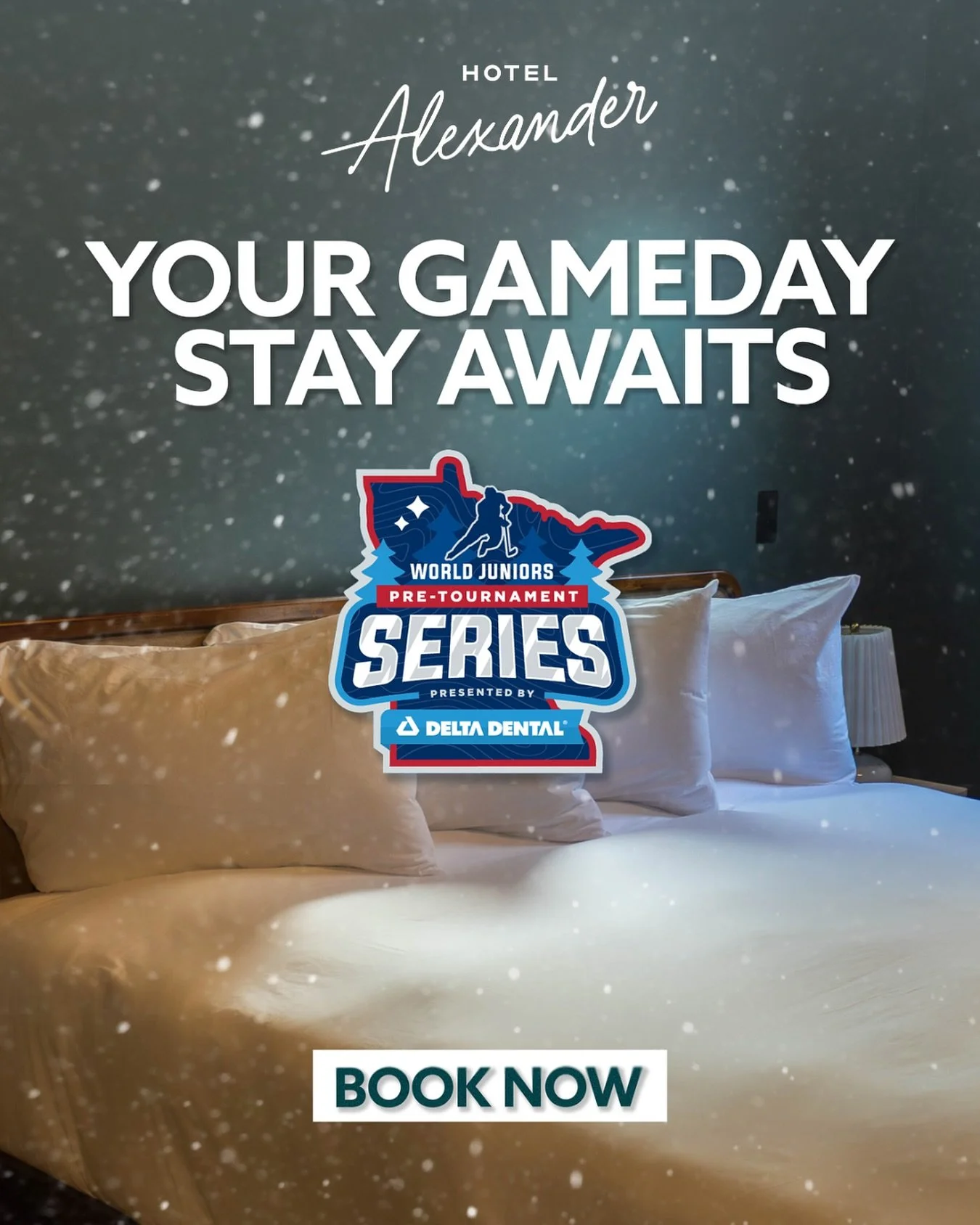 Stay steps from the action. ❄️🏒Hotel Alexander puts you within easy walking distance of the rink, no parking hassle, no stress, just a smooth game-day weekend.

Your World Juniors stay starts here. Book now before we sell out!

#WorldJuniors#HockeyL