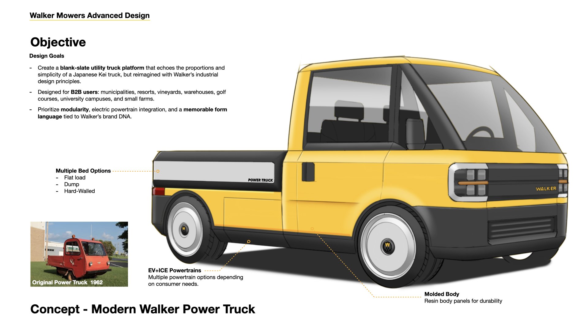 Walker Mowers Scope 3 Power Truck