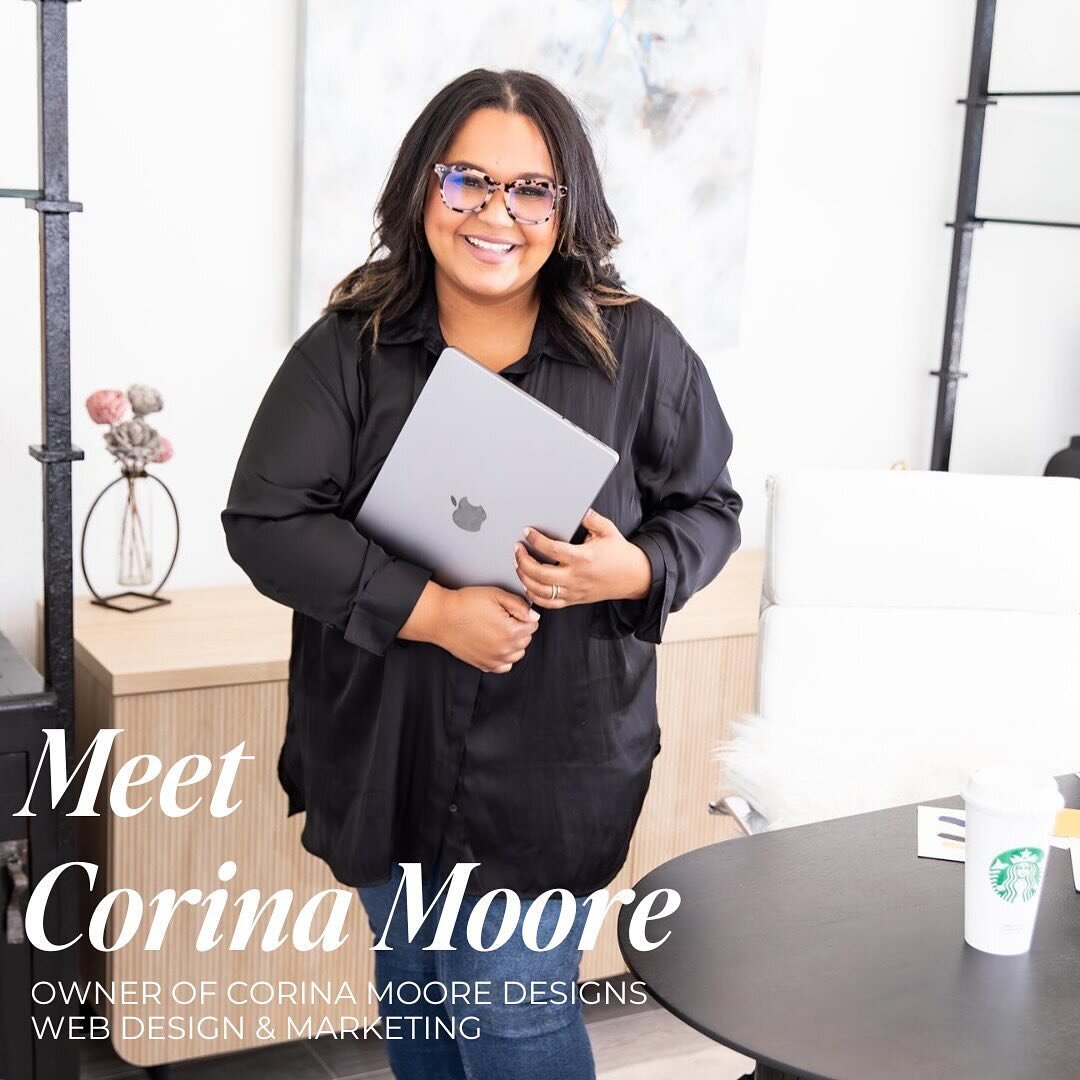 Member Monday&mdash; Founder of @corinamooredesigns, Marketing Strategist &amp; Web Designer. Corina built a website for a ministry while living in the jungles of Ecuador as a missionary, and realized then how much she really loved web design and how
