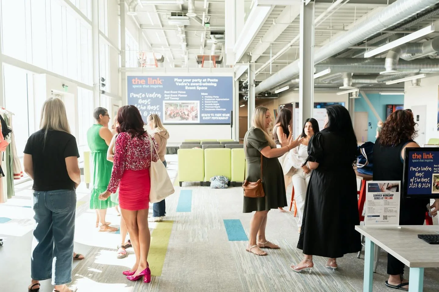 Partners Raising The Bar: The Link isn&rsquo;t just a co-working space - it&rsquo;s a hub for innovation, collaboration, and connection right in Nocatee. From daily work sessions to community events, it&rsquo;s a place where big ideas come to life an