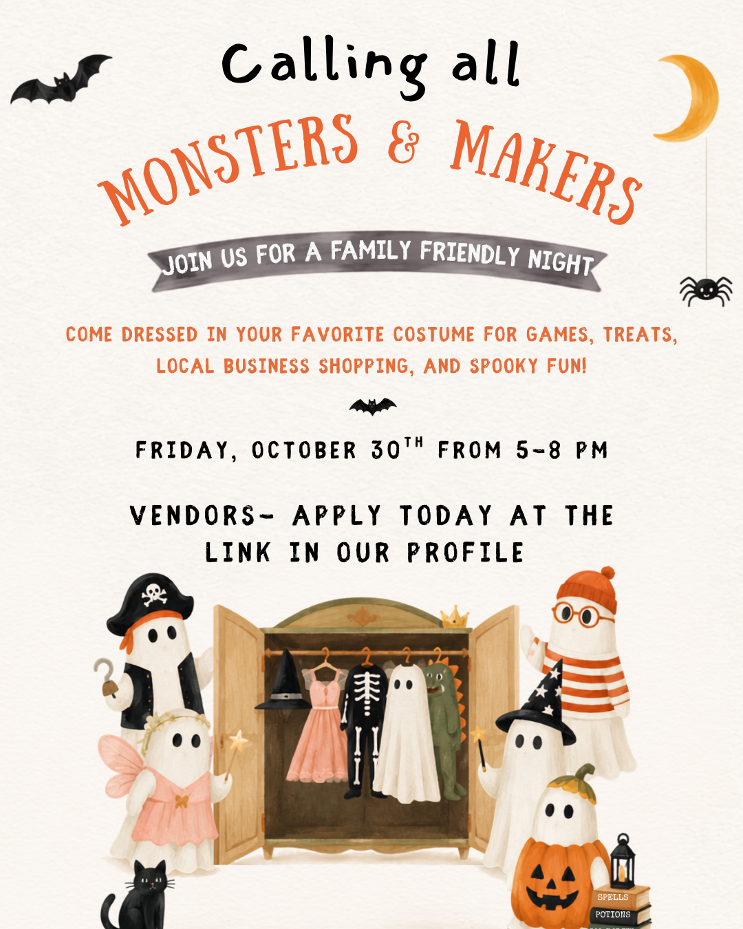 Annual Not So Spooky Market &amp; Party