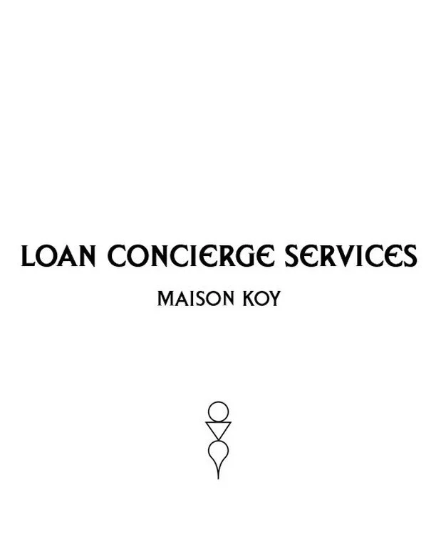 CONCIERGE SERVICES NOW LIVE.

Head to MAISONKOY.COM for more information.
_________________________________________

MAISONKOY.COM

FOR WOMEN THAT MAKE A STATEMENT.

_________________________________________

#luxuryloan #conciergeservices #fashionco