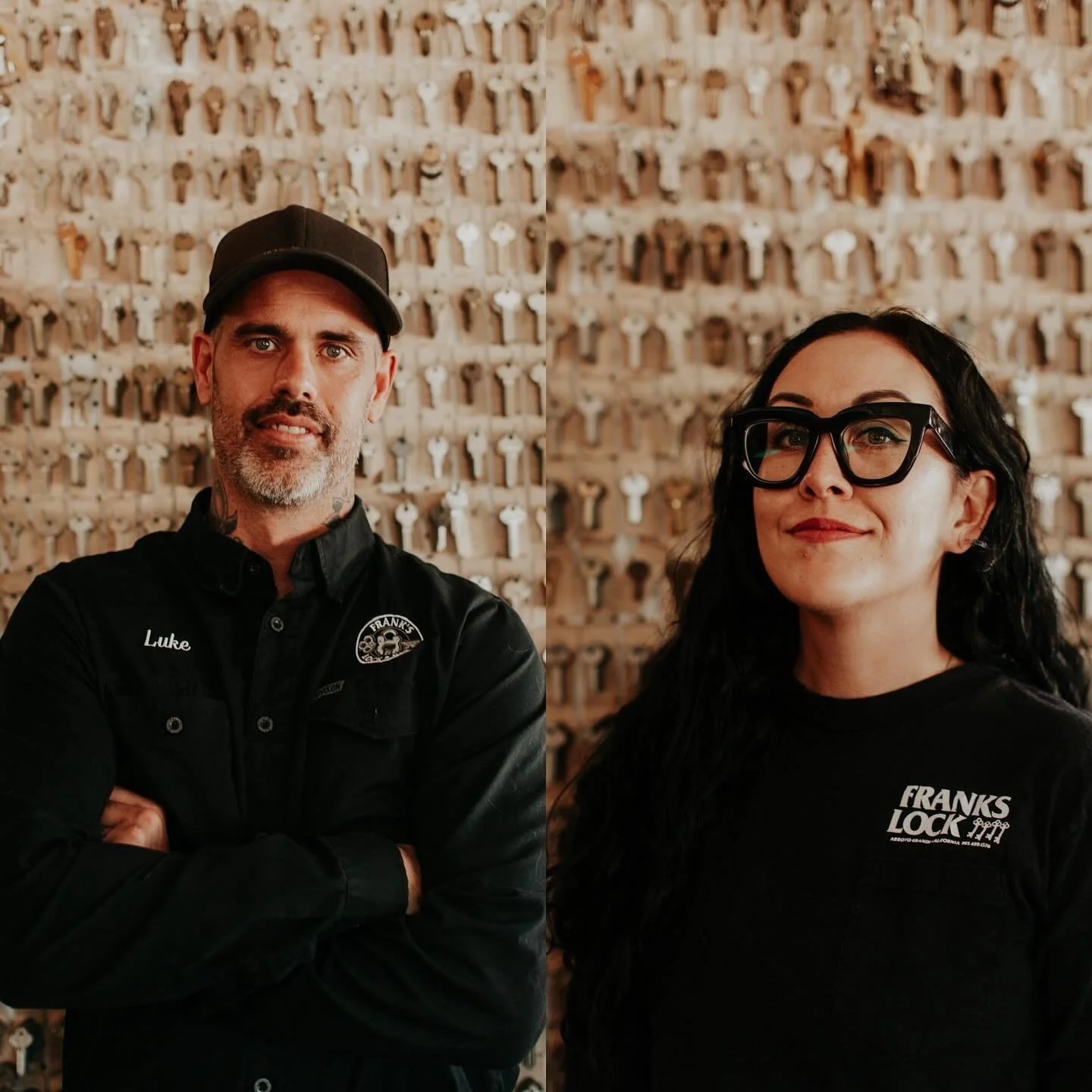 PLEASE READ AND SHARE. It has been brought to our attention that there are people claiming they work for Frank&rsquo;s Lock and Key. We have one locksmith, Luke, and one person in our retail location, Erin. That&rsquo;s it. It&rsquo;s been just the t