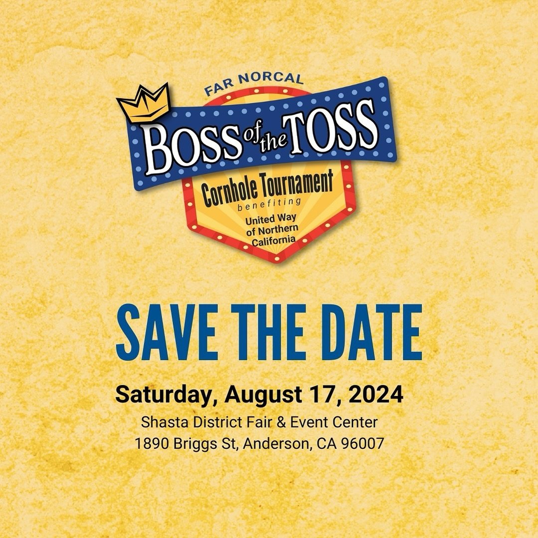 SAVE THE DATE  FOR THE 3RD ANNUAL BOSS OF THE TOSS CORNHOLE TOURNAMENT! 

Whether you&rsquo;re a seasoned pro or just out for a good time, everyone&rsquo;s invited to join in the excitement. Enjoy food trucks, craft beer and ciders, raffle prizes, an