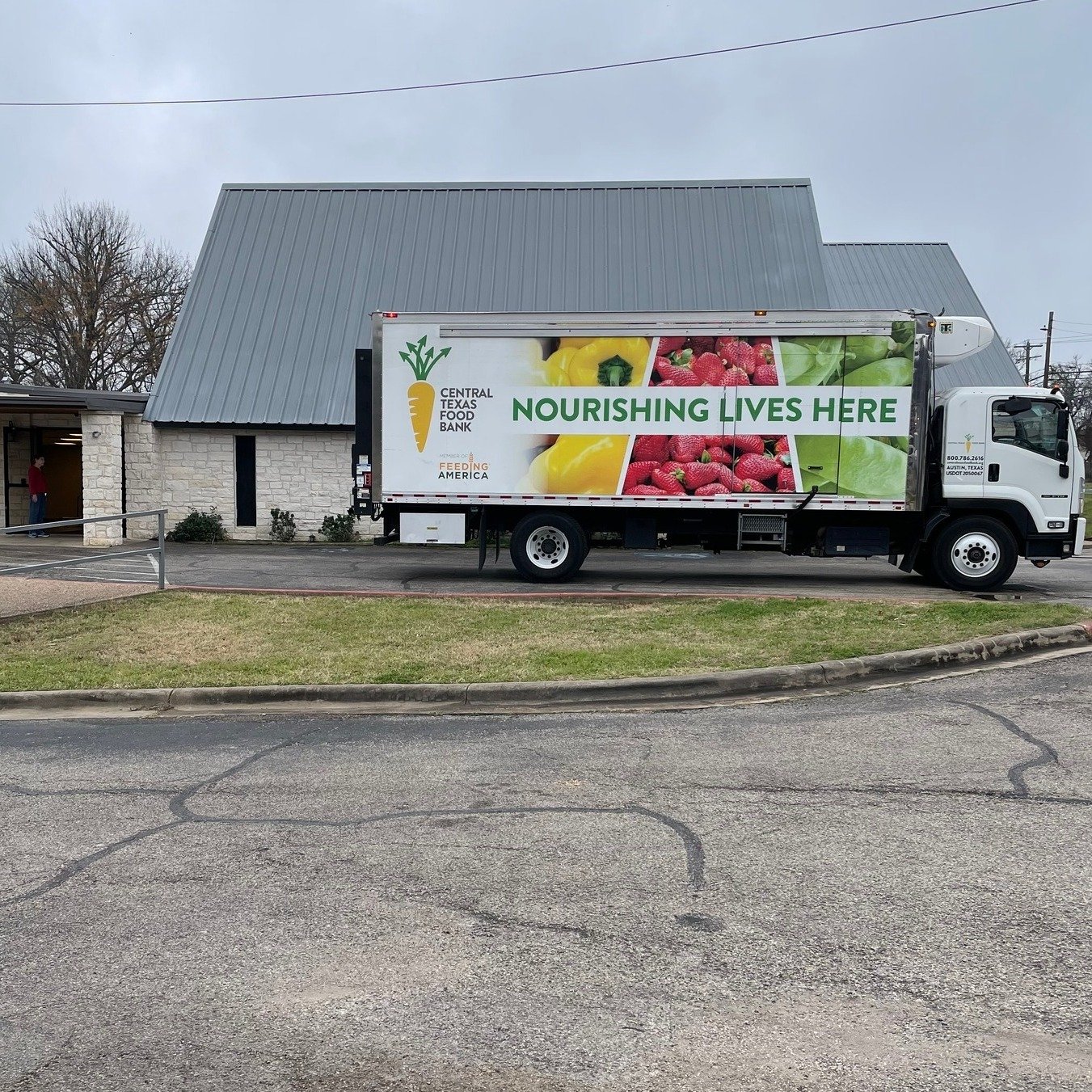 THANK YOU to ALL of our VOLUNTEERS who make it possible to offer free groceries to over 200 of our neighbors each week.  From donating the funds, unloading the truck, stocking the shelves, picking up rescued food from stores and delivering it, baggin