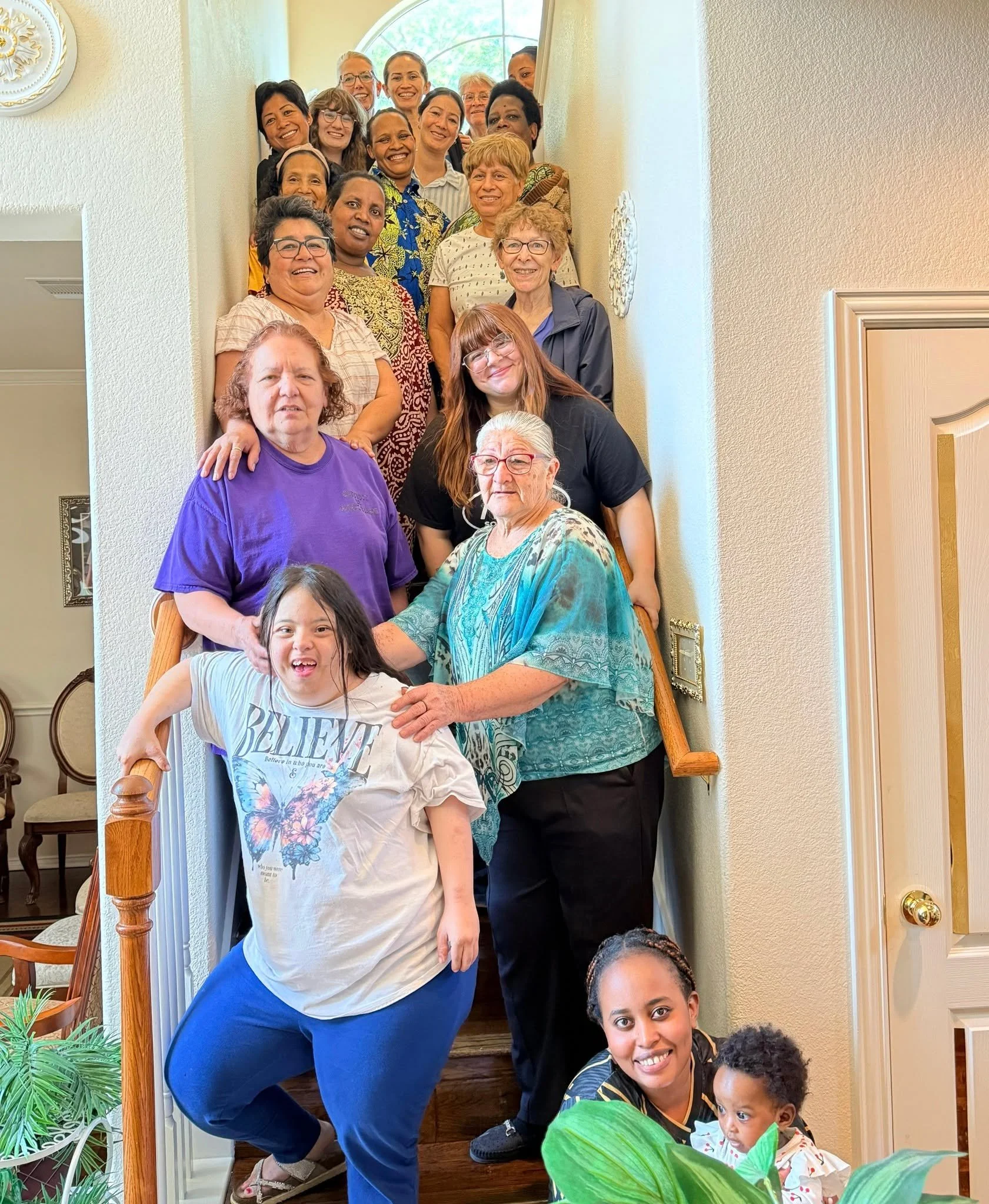 What a blessed time for all of our SISTERS! Murakoze, thank you, and gracias to Anesia for opening her beautiful home to us for lunch and prayer. #BetterTogether #SouthAustinChurch
