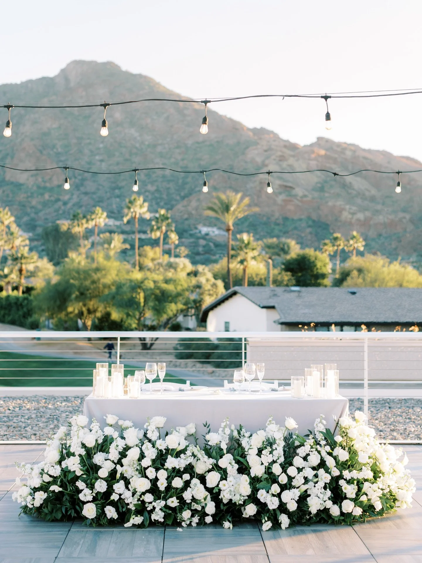Reception views of our dreams✨

Dream vendor team:
Planning: @kdpeventsaz 
Venue &amp; Catering: @mountainshadowsweddings 
Photography: @meagangibsonphotography 
Content Creator: @comptoncontent 
Florals: @flowersbyjodi 
DJ: @tregothedj 
Cake: @abake