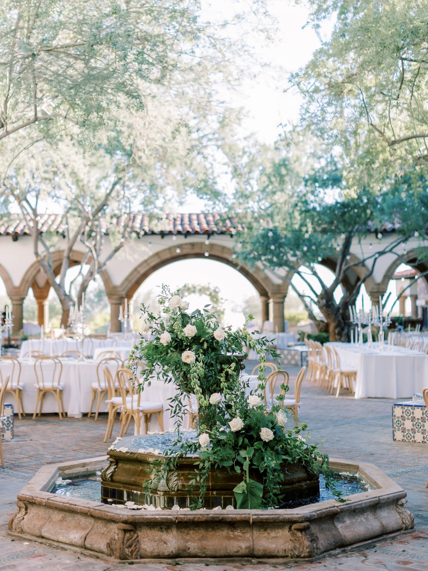 These are the details I love most - the ones that surprise you when you turn a corner, the ones that make a space feel discovered rather than designed. Thoughtful touches that bring softness, movement, and a sense of place to the celebration.

A foun