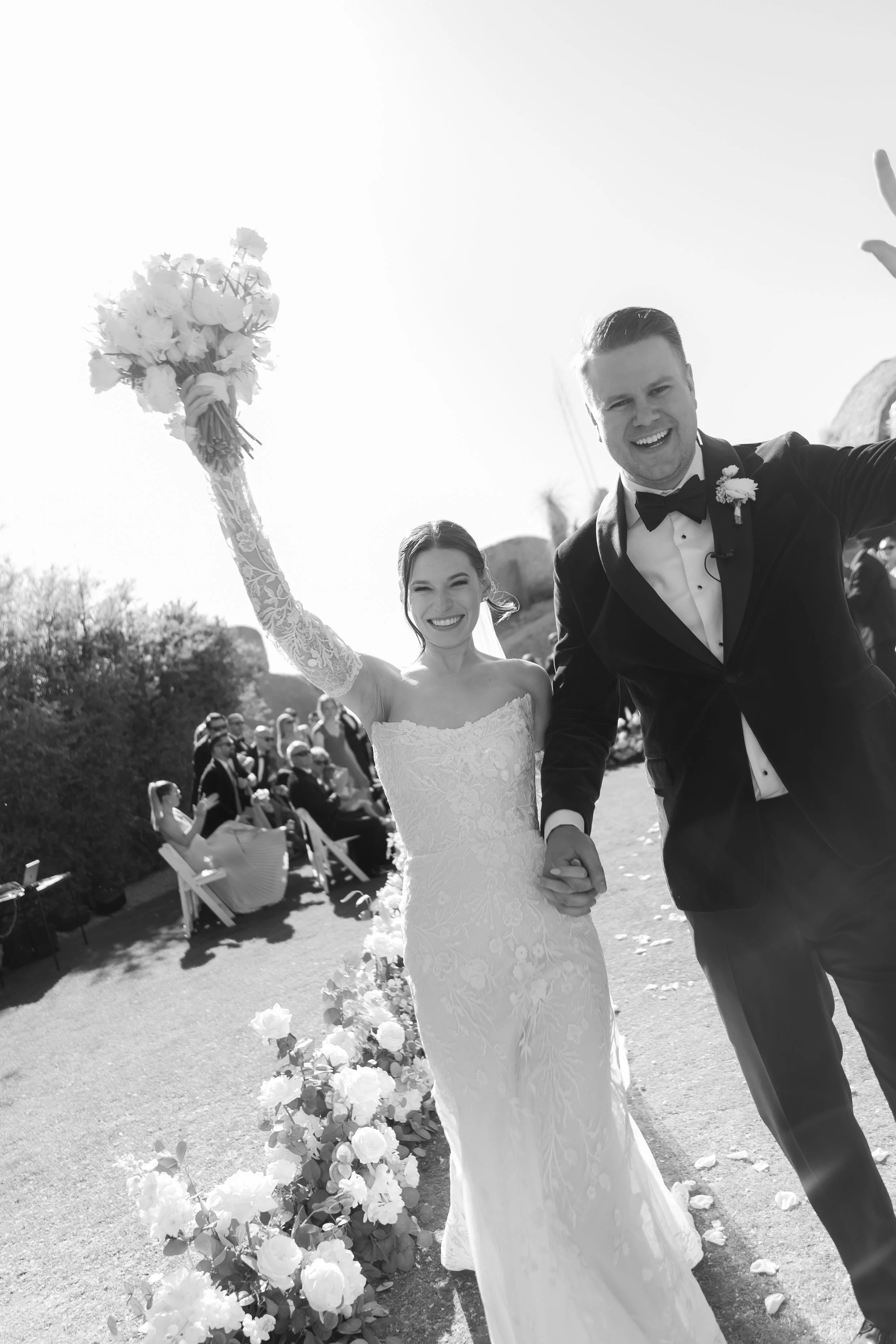 Luxury, timeless wedding at the boulder's resort in Scottsdale, Arizona