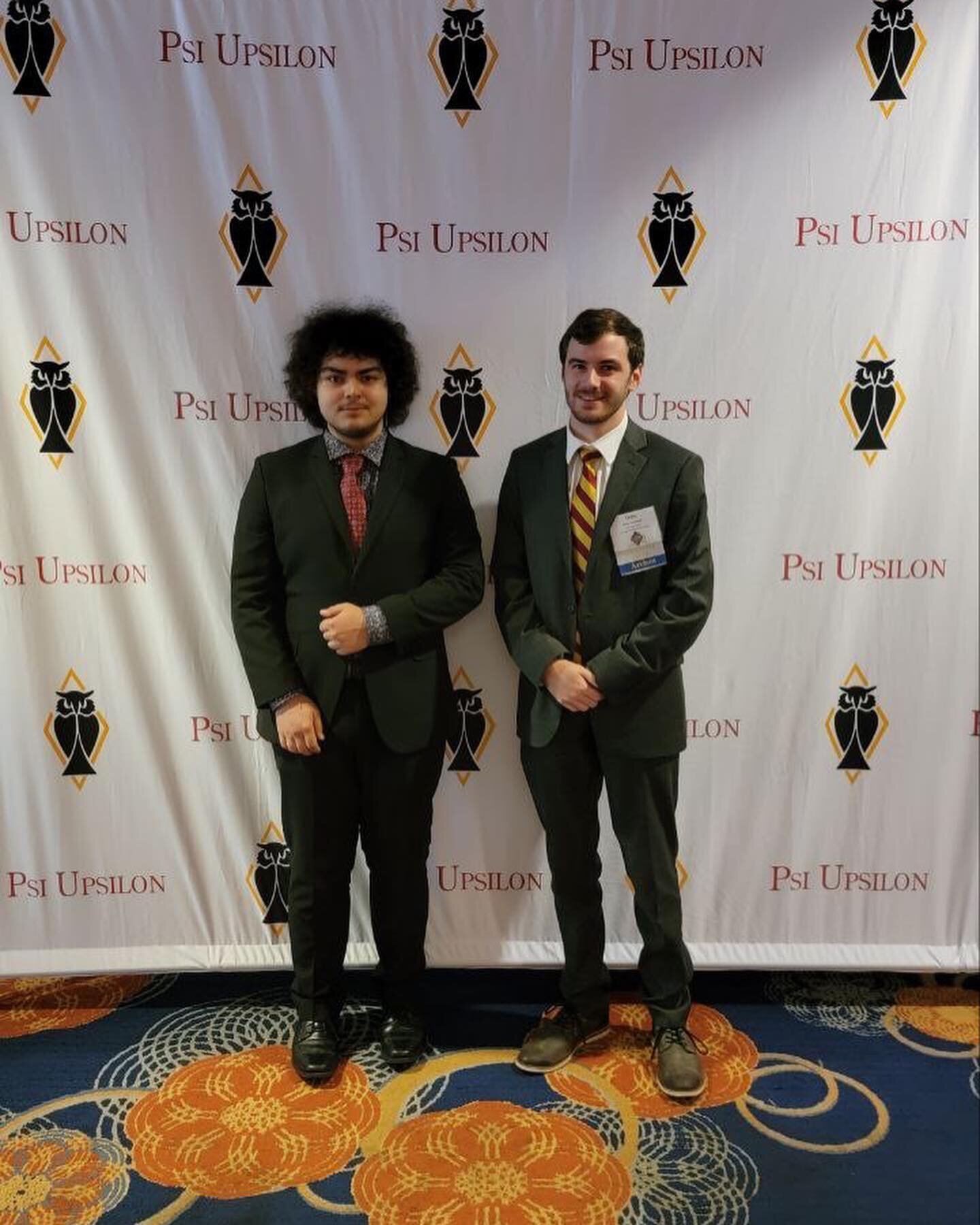 Last weekend Brother Tai and Brother Drew represented the Phi Beta chapter at the annual Psi Upsilon convention in Atlanta. These two had a great time hanging out with other chapters alumni and current members!