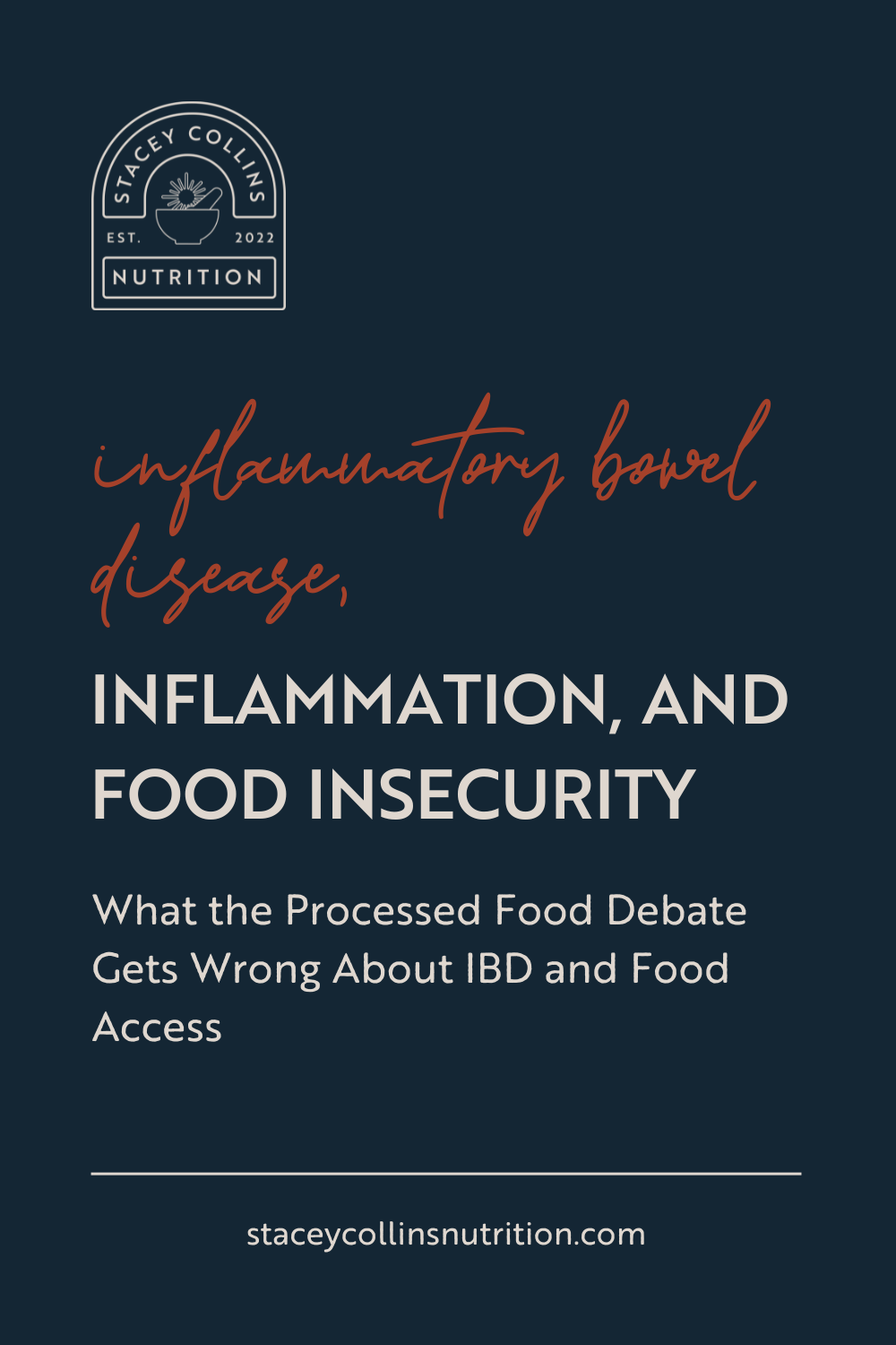What the Processed Food Debate Gets Wrong About IBD and Food Access