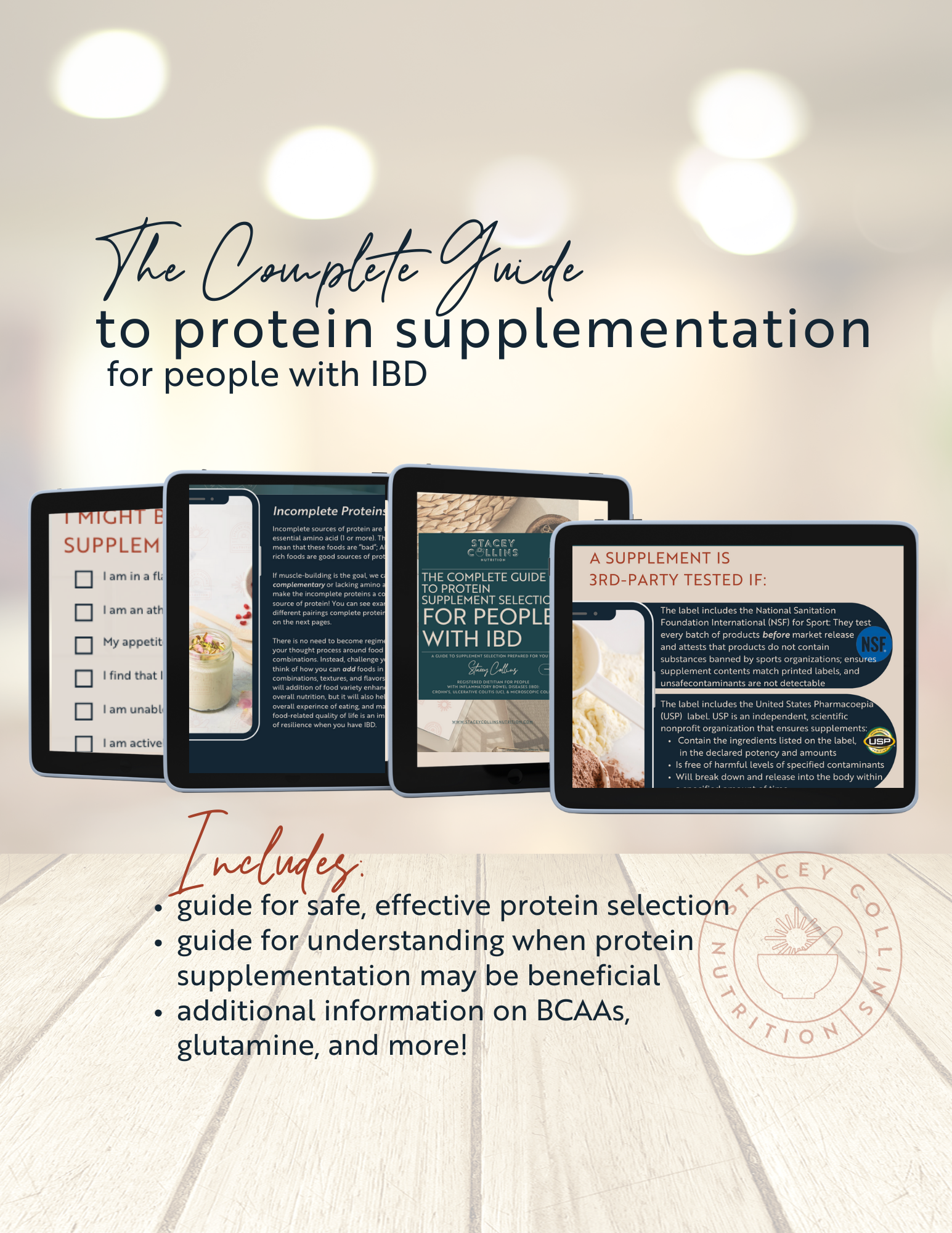Protein Supplementation Guide for IBD — Stacey Collins Nutrition