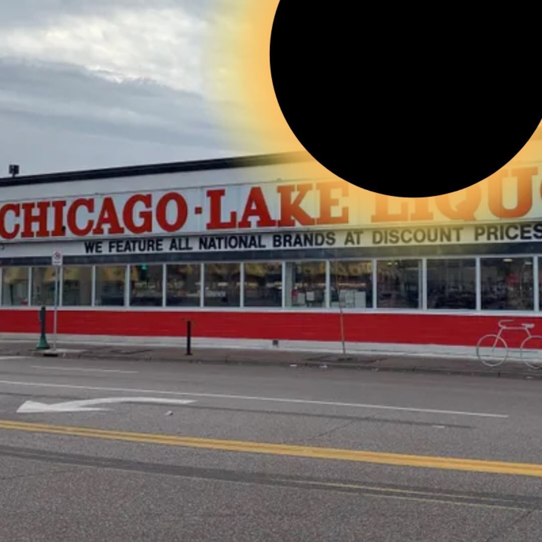 A store as rare as a solar eclipse. When was the last time you visited #chicagolakeliquors?