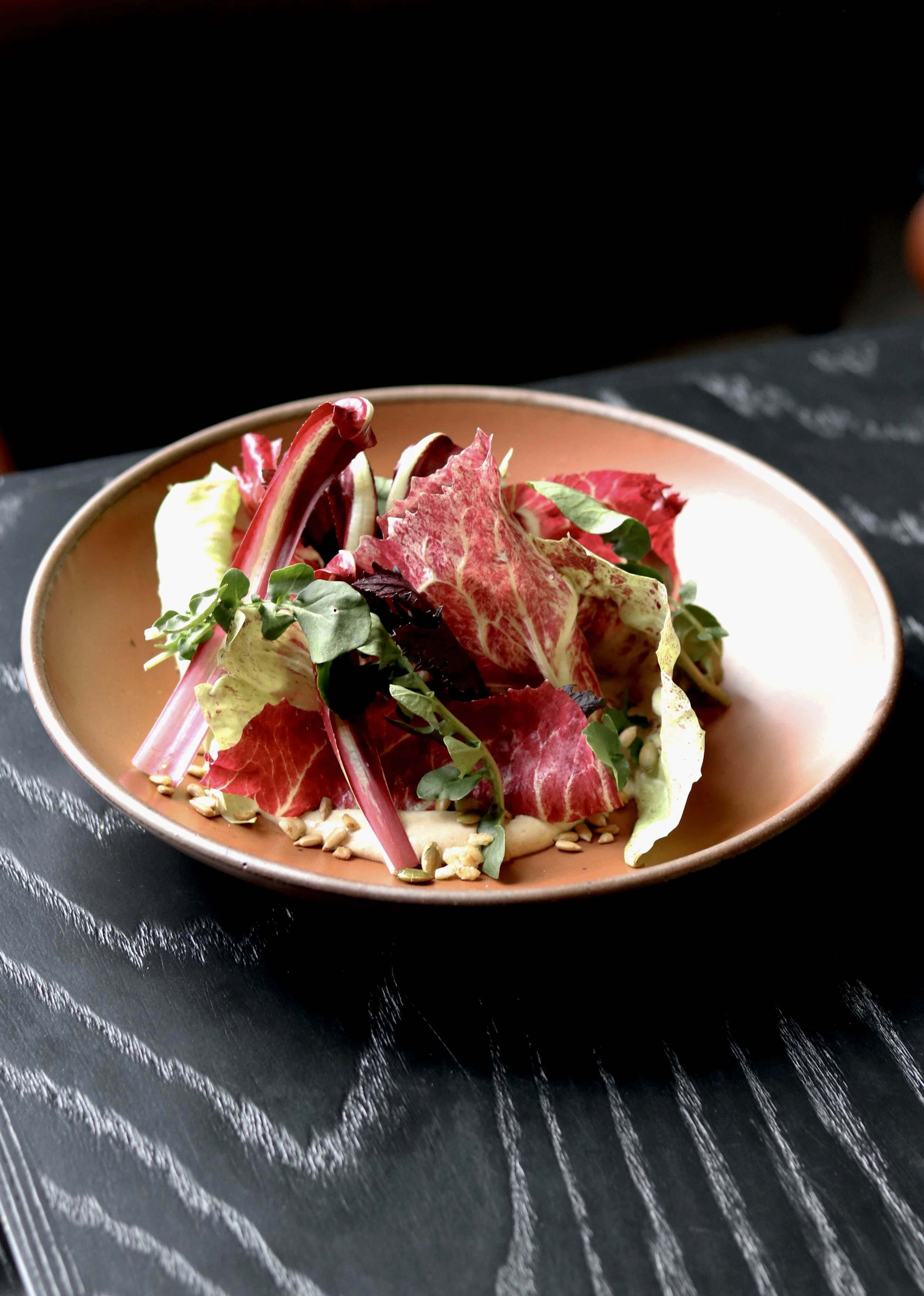 raddiccio salad from farther away