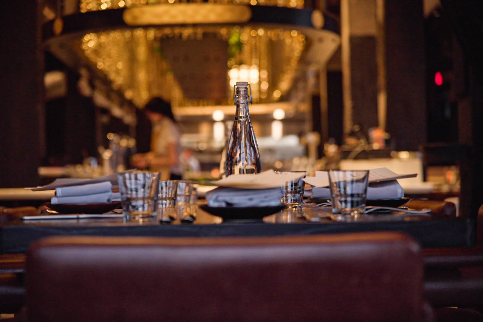 Place setting at Bar