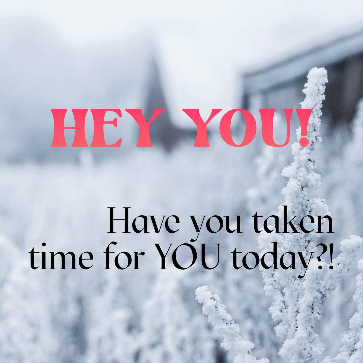 ✨If you&rsquo;re seeing this, it&rsquo;s for YOU:

The MOST important way to stay sane and actually enjoy your holiday season is to take time for YOURSELF!!

➡️ Because you can&rsquo;t help bring MAGIC to the season if you&rsquo;re not 100% supported