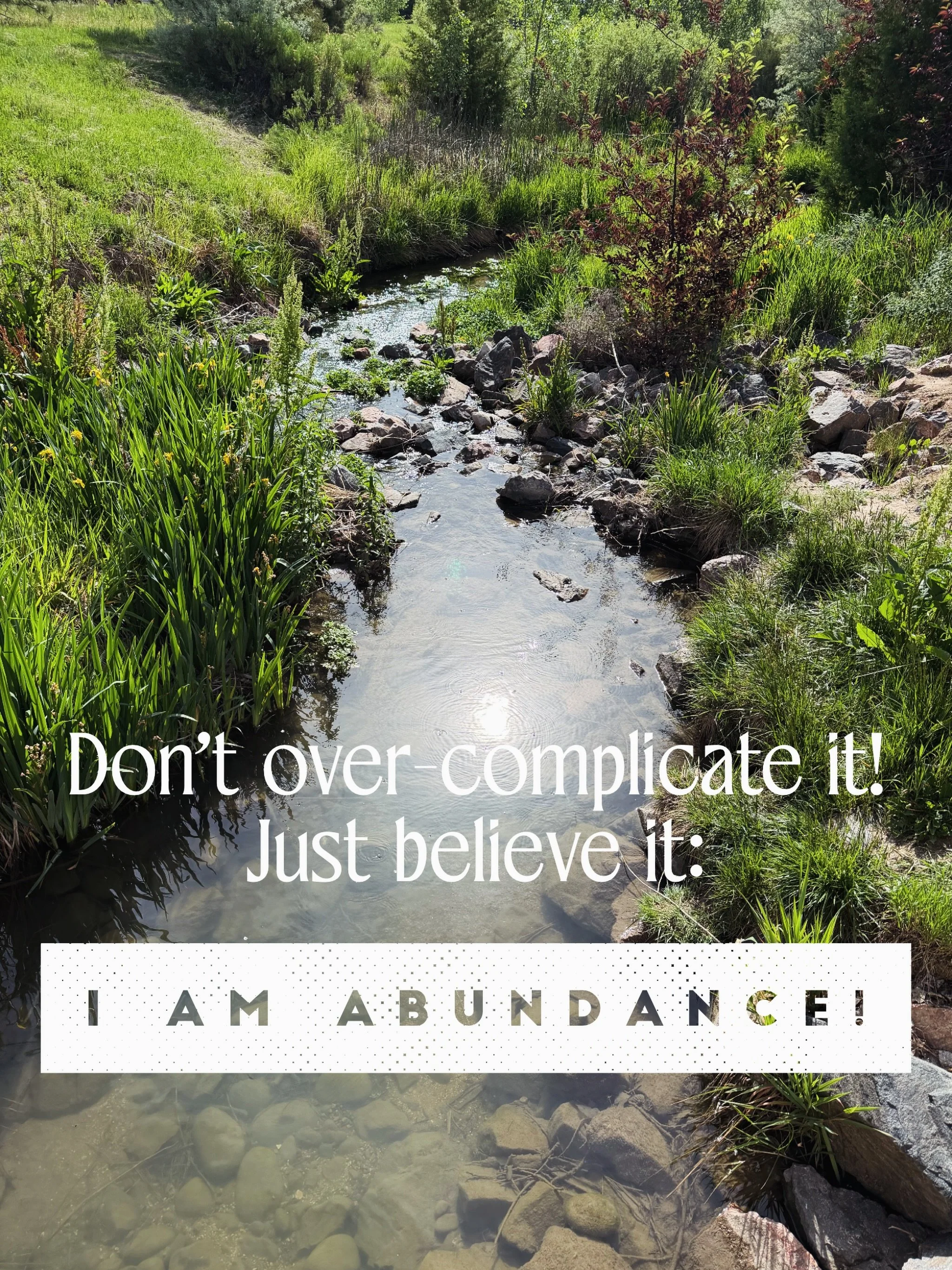 Your affirmations aren&rsquo;t working because you&rsquo;re over-complicating it! 😮

Sometimes with new affirmations or ways of speaking to ourselves, we don&rsquo;t initially believe it. 
Makes sense: it&rsquo;s new, our brains are still trying it 