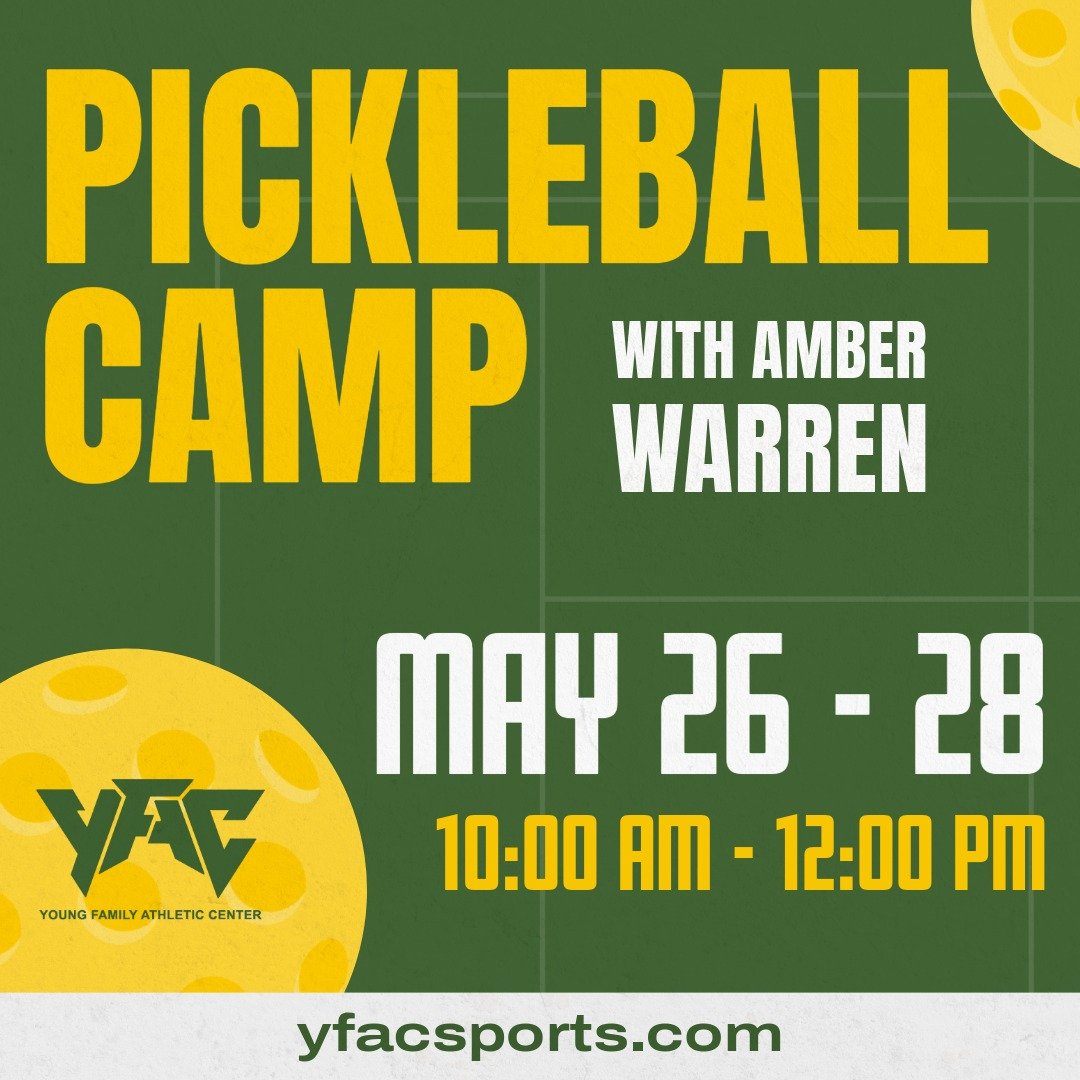 The deadline to sign up for our 3-day pickleball camp is TOMORROW! 🏆🤯😤 

💪😎 The camp emphasizes an encouraging, inclusive environment where athletes are motivated to engage, improve, and enjoy the process. 🤩 Players can expect a balance of skil